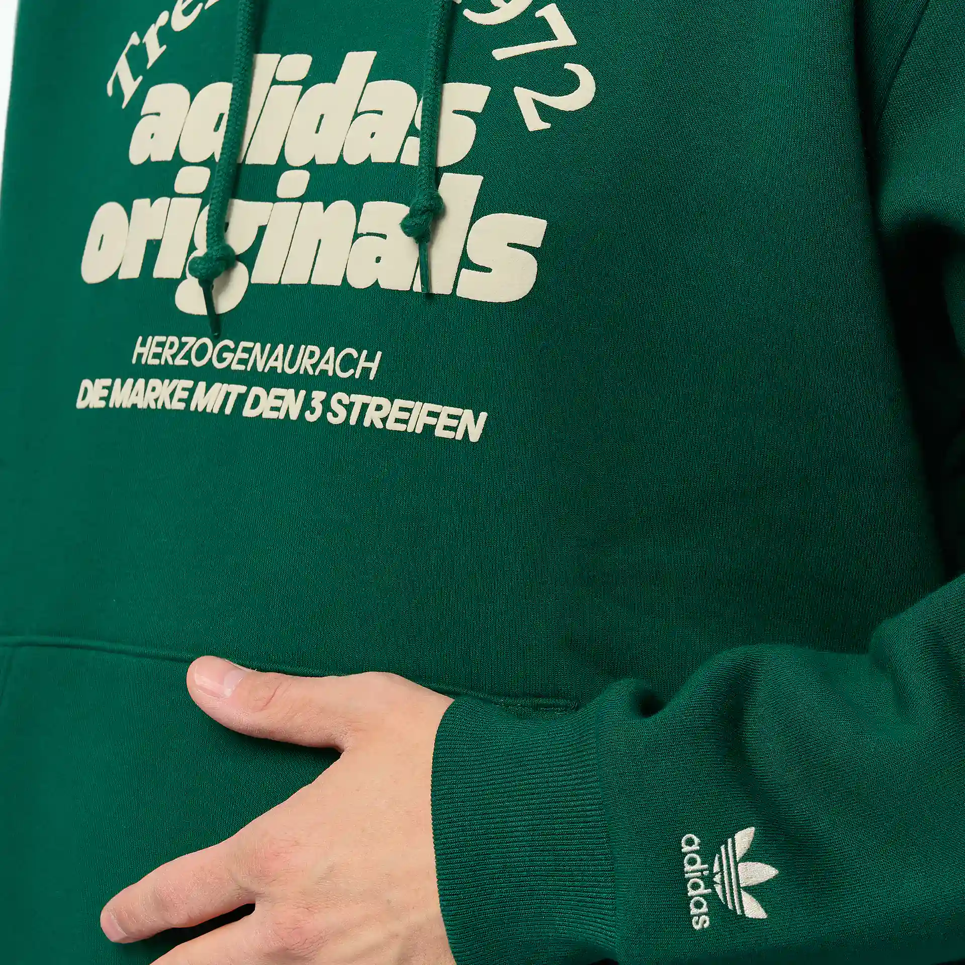 adidas Originals Hoodie Collegiate Green