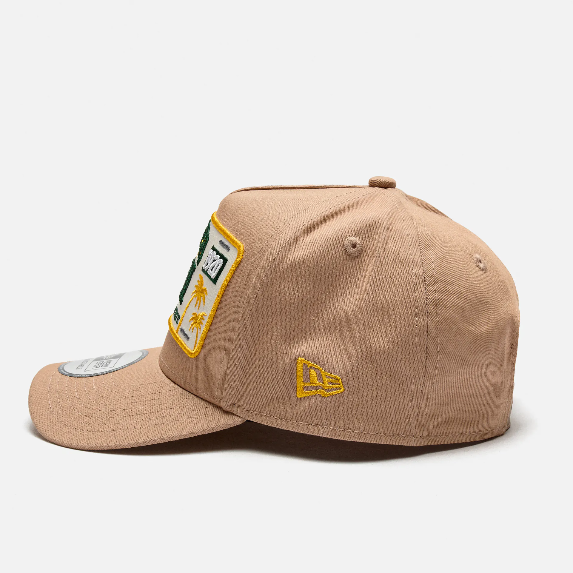 New Era Miami License Plate 9FORTY A-Frame Cap Beige