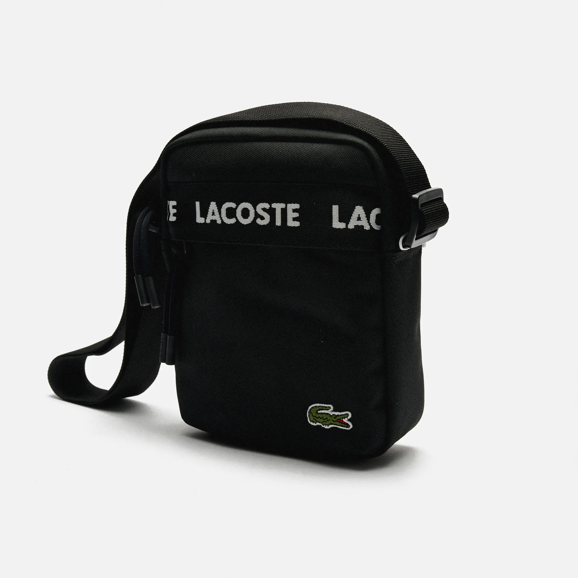  Lacoste Crossover Tape Bag Noir