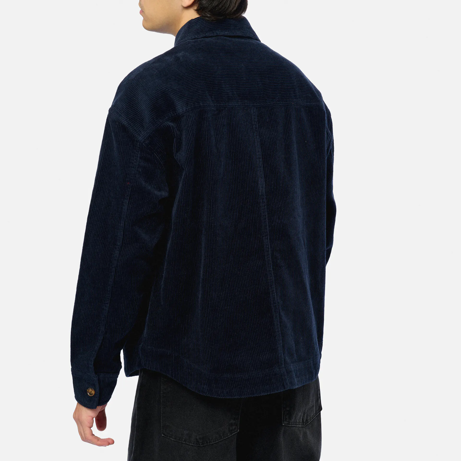 Prohibited Corduroy Overshirt Navy