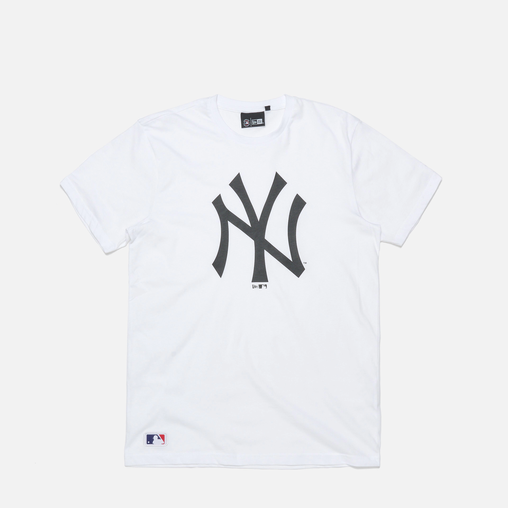 New Era MLB NY Yankees Team Logo T-Shirt White