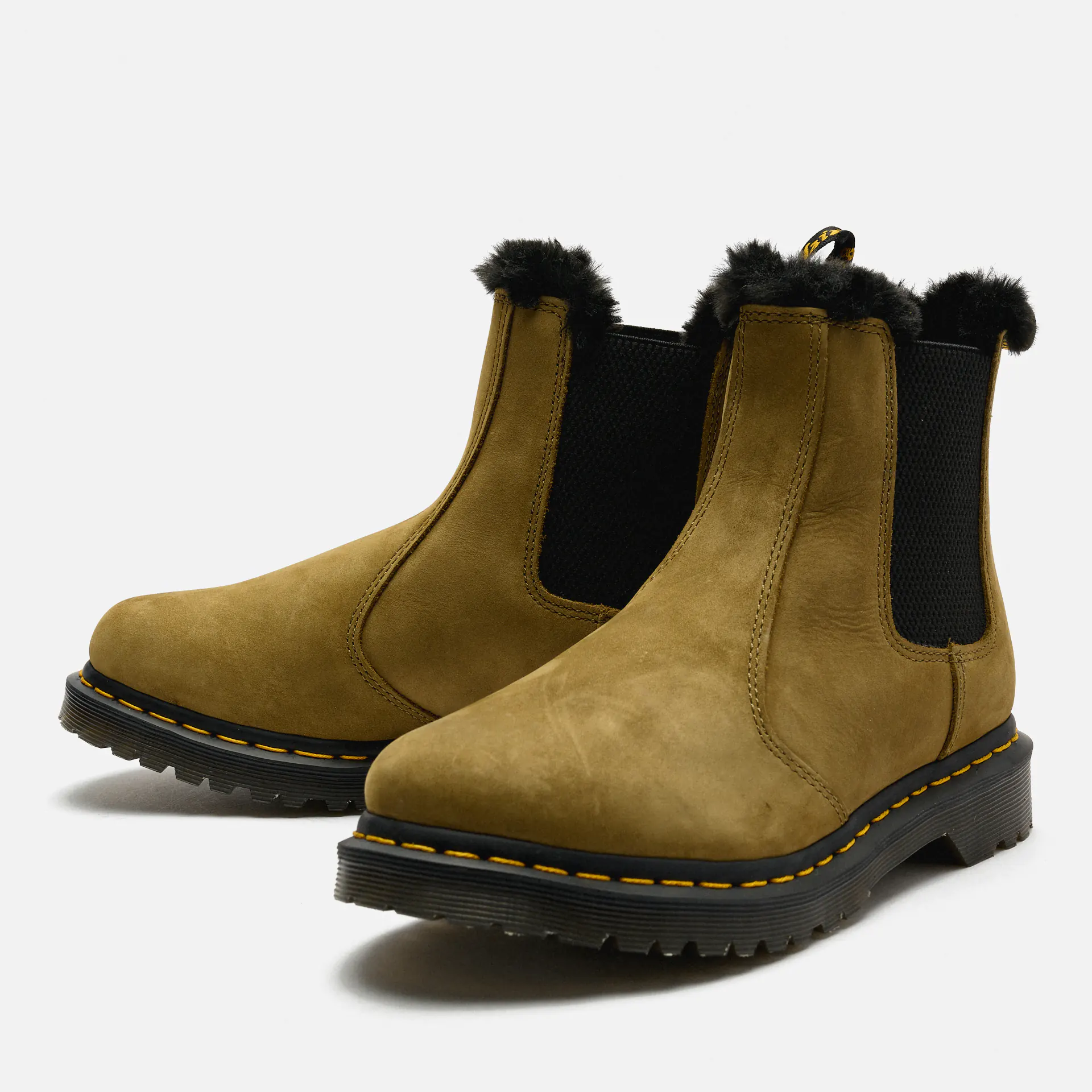 Dr. Martens 2976 Leonore Boots DMS Olive