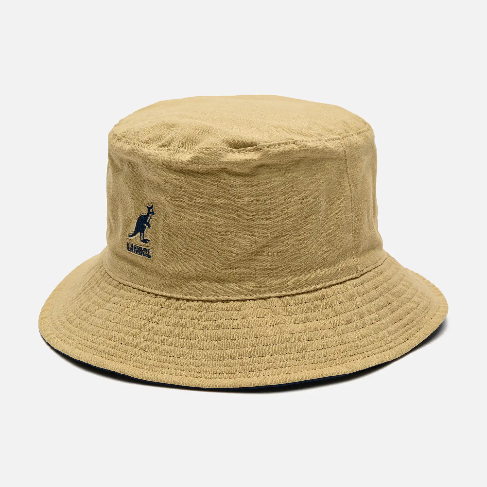 Kangol Ripstop Essential Reversible Bucket Hat Khaki