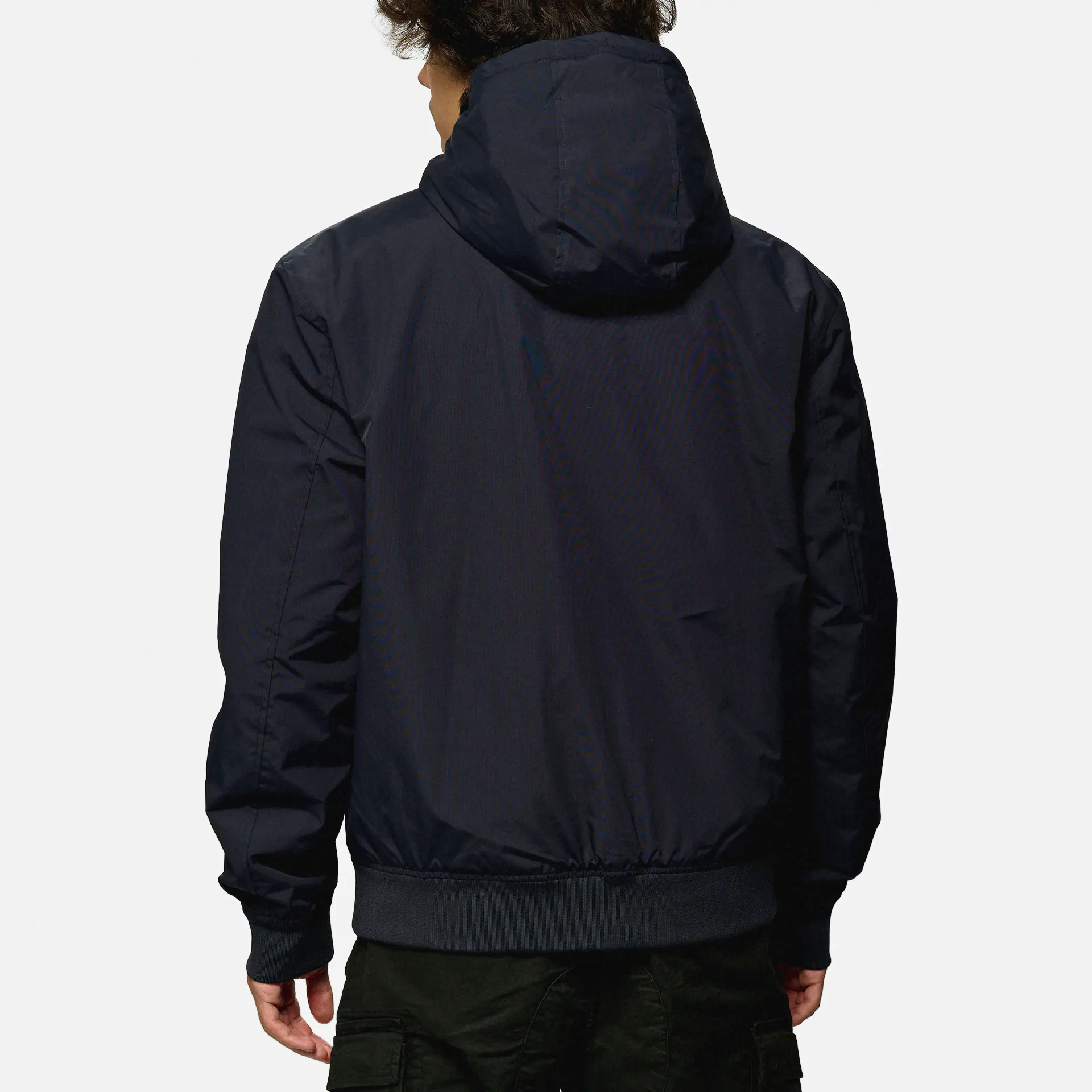 Fred Perry Hooded Brentham Jacket Navy