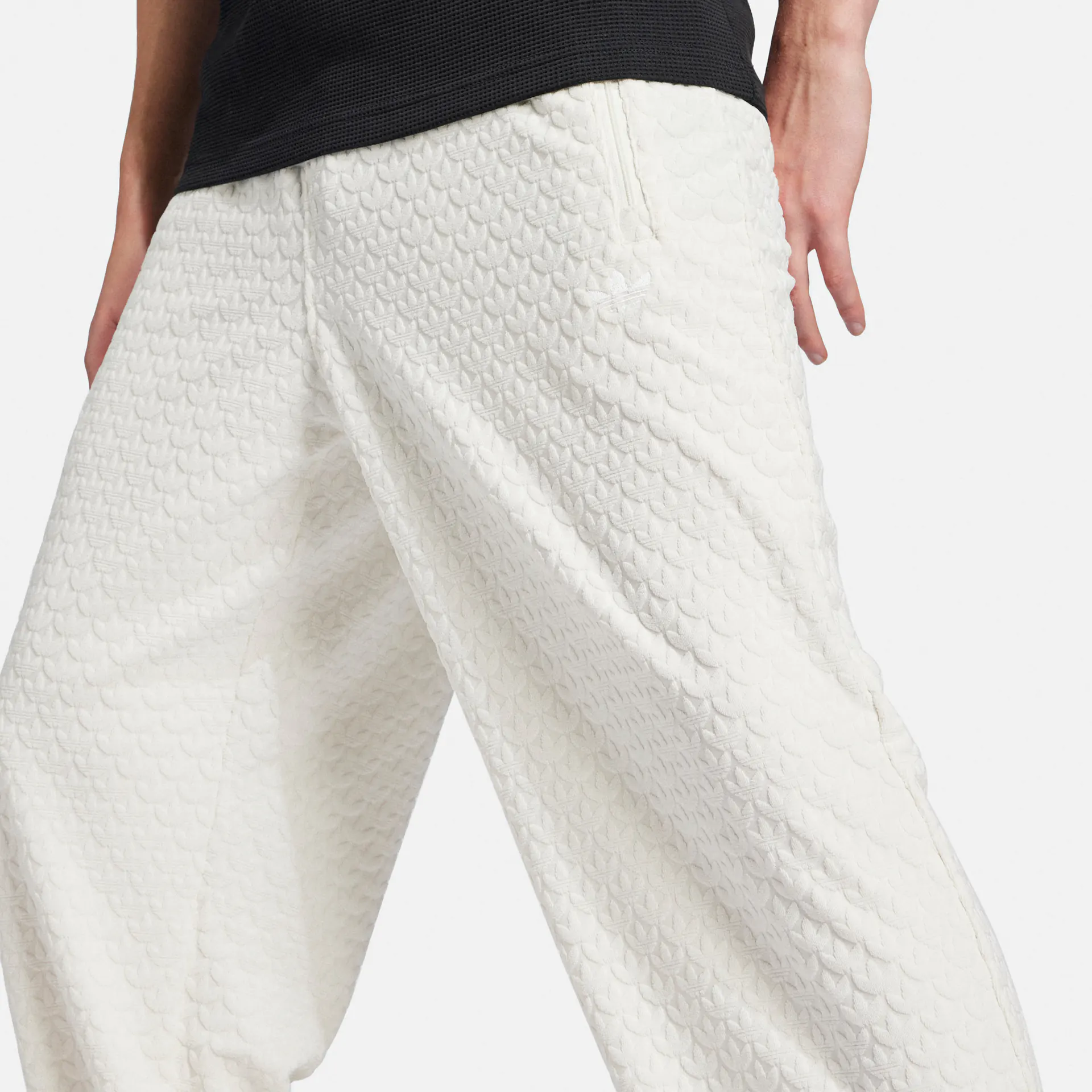 adidas Originals Q12 Monogram Trackpant Off White