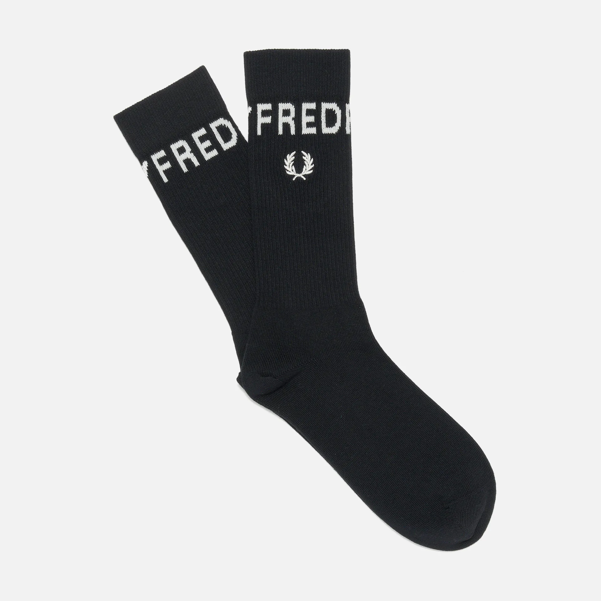 Fred Perry Bold Tipped Socks Black