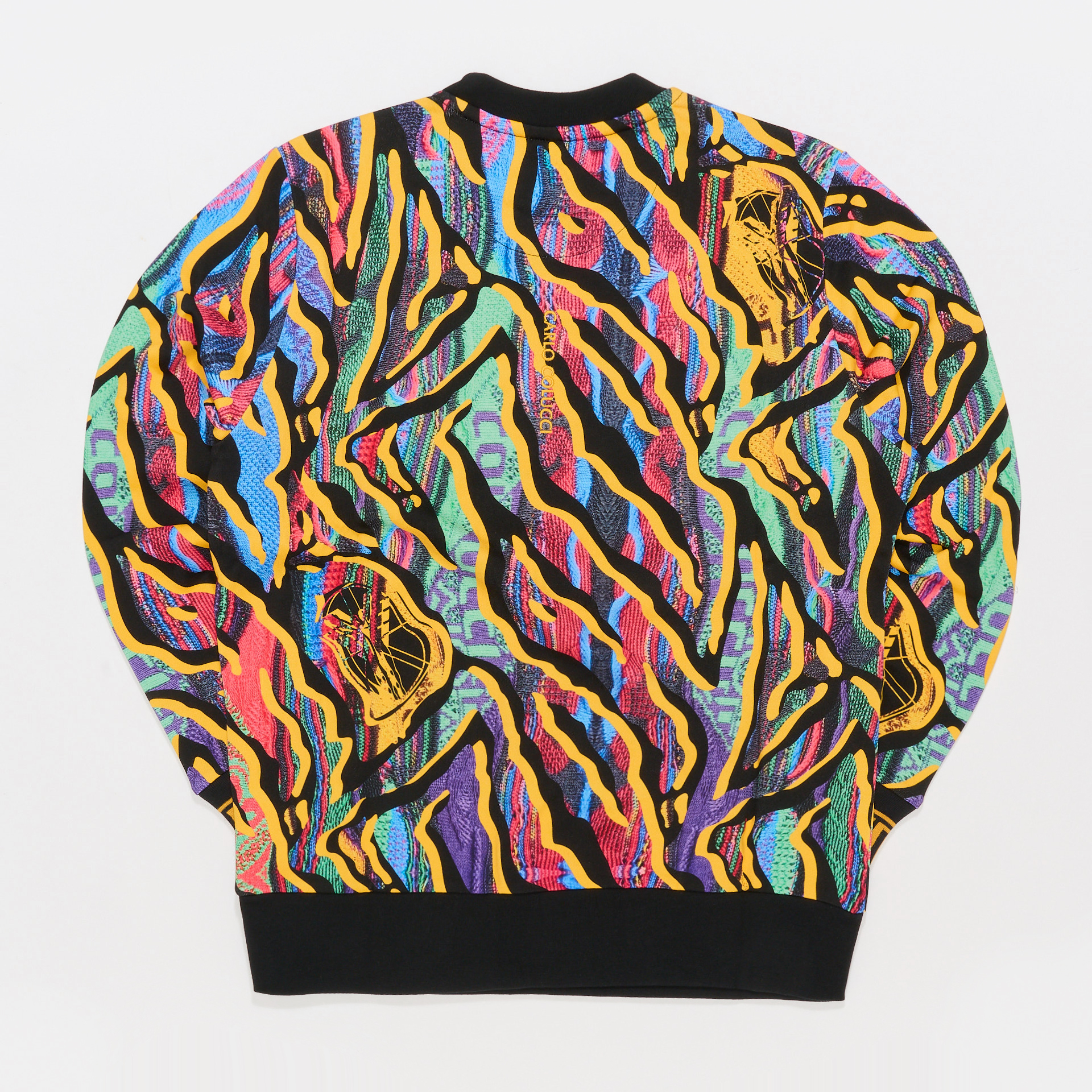 Carlo Colucci Sweatshirt Black/Multicolor
