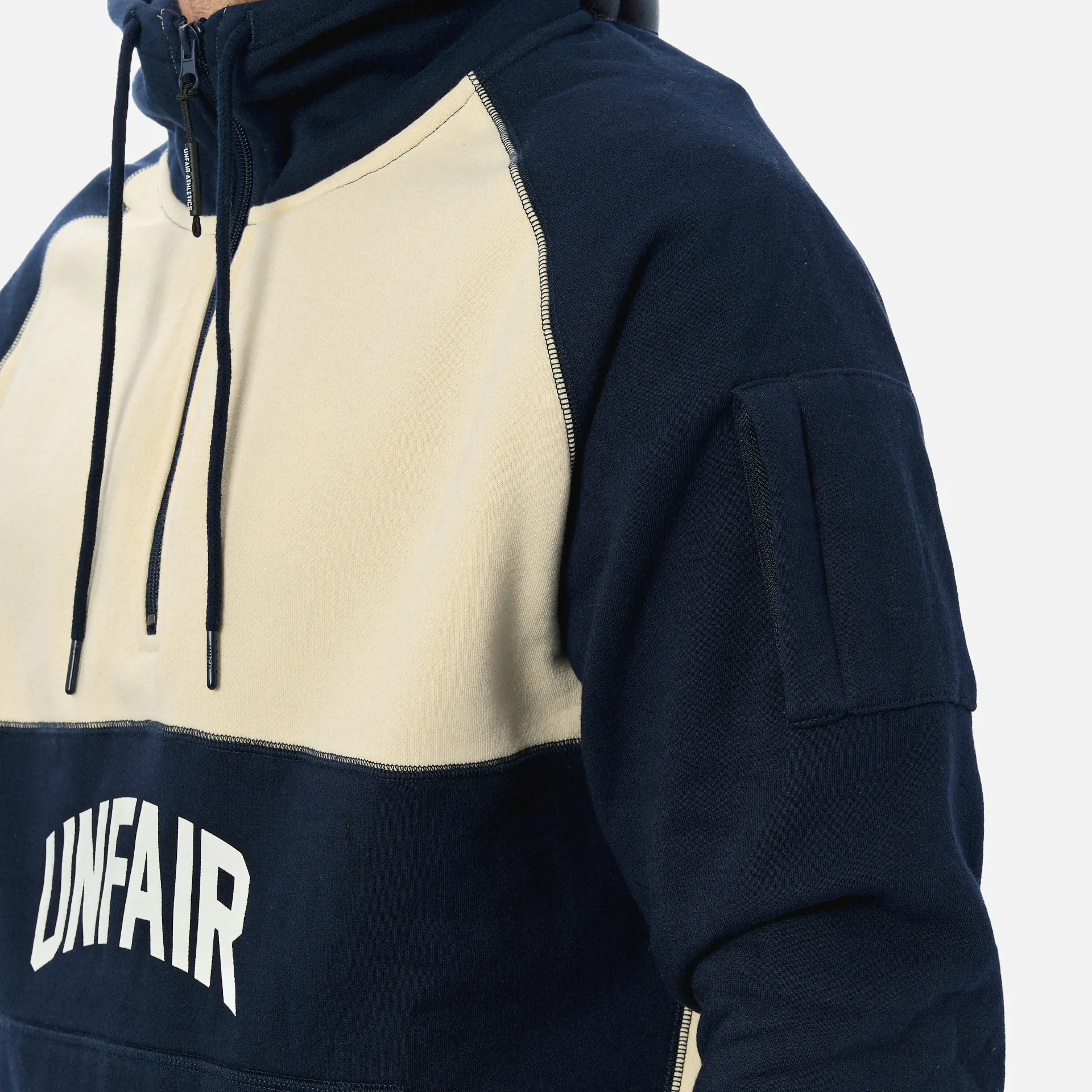 Unfair Athletics Unfair Ninja Zipper Navy/Cream