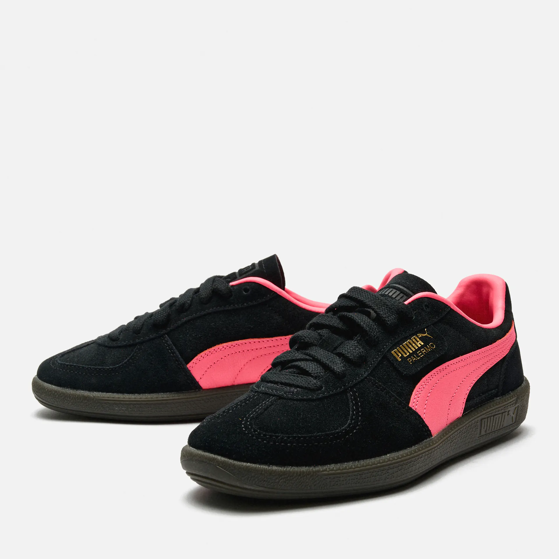 PUMA Palermo Sneaker Black/Sunset Glow/Gum