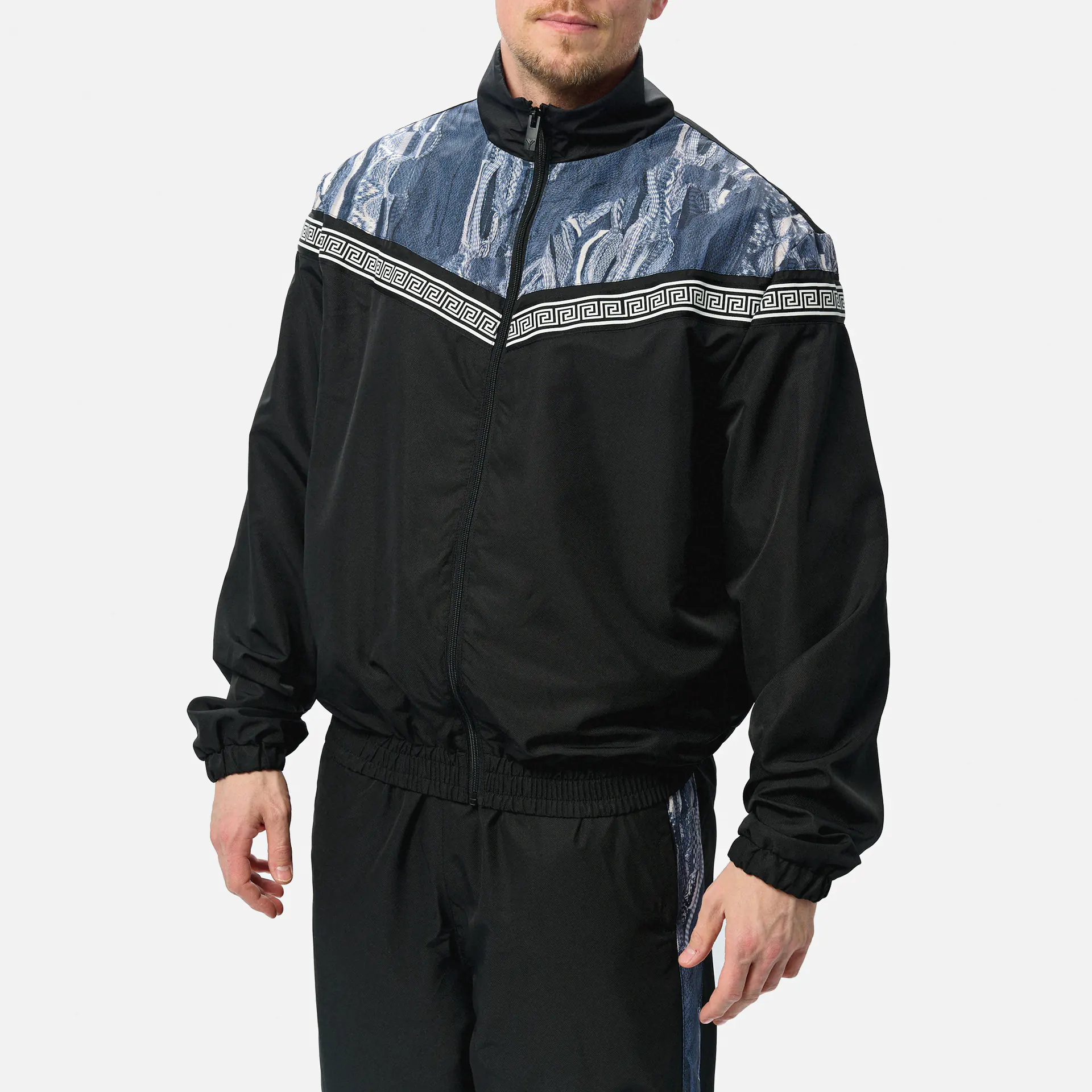 Carlo Colucci Summer Track Jacket Black