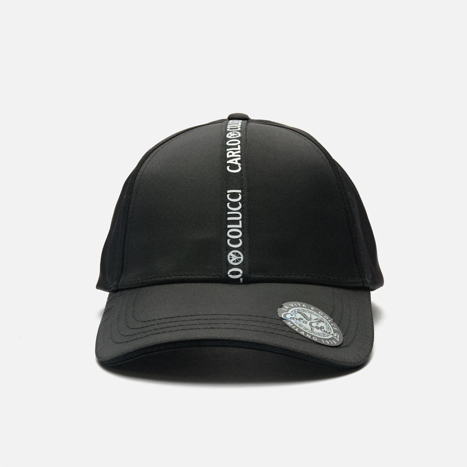 Carlo Colucci Logopiping Cap Black