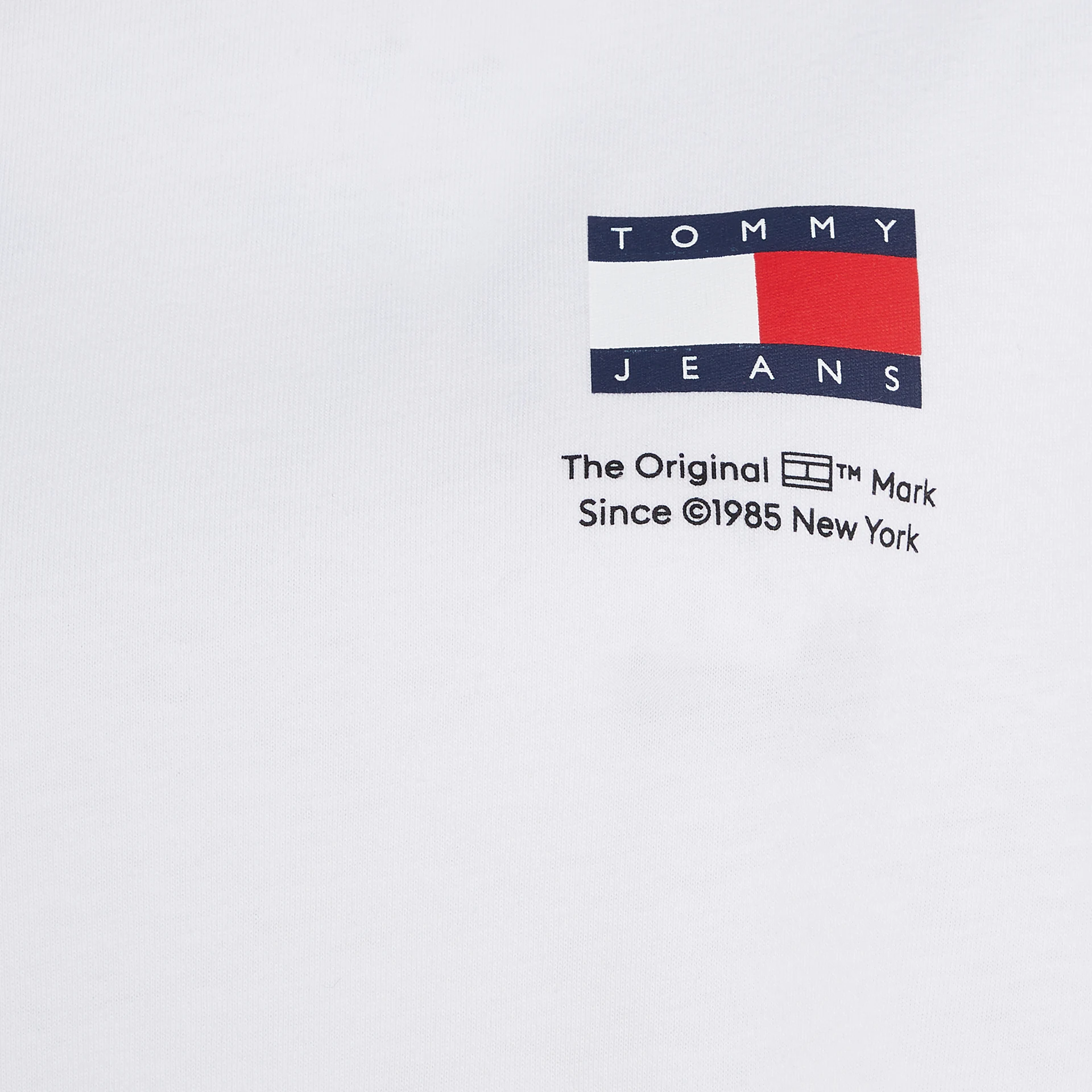 Tommy Jeans Boxy Graphic Flag T-Shirt White