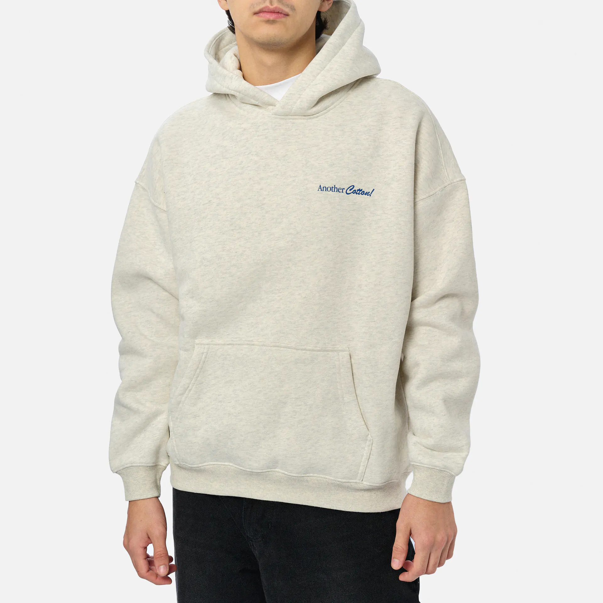 Another Cotton Breakfast Club Oversized Hoodie Grey