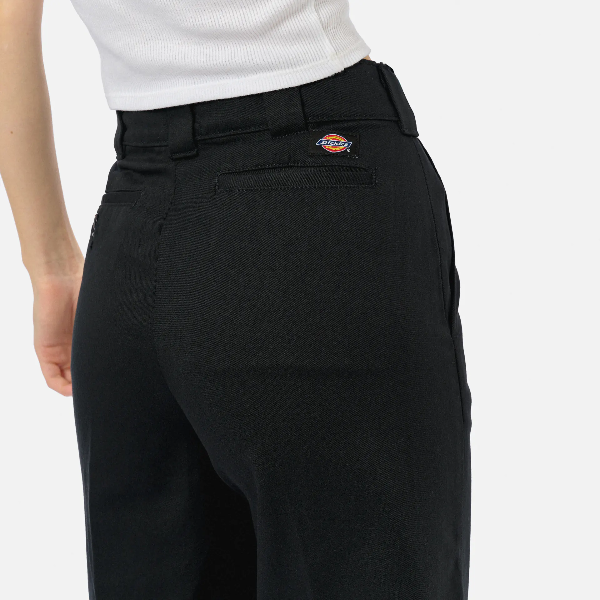 Dickies Wide Leg Work Pant Black