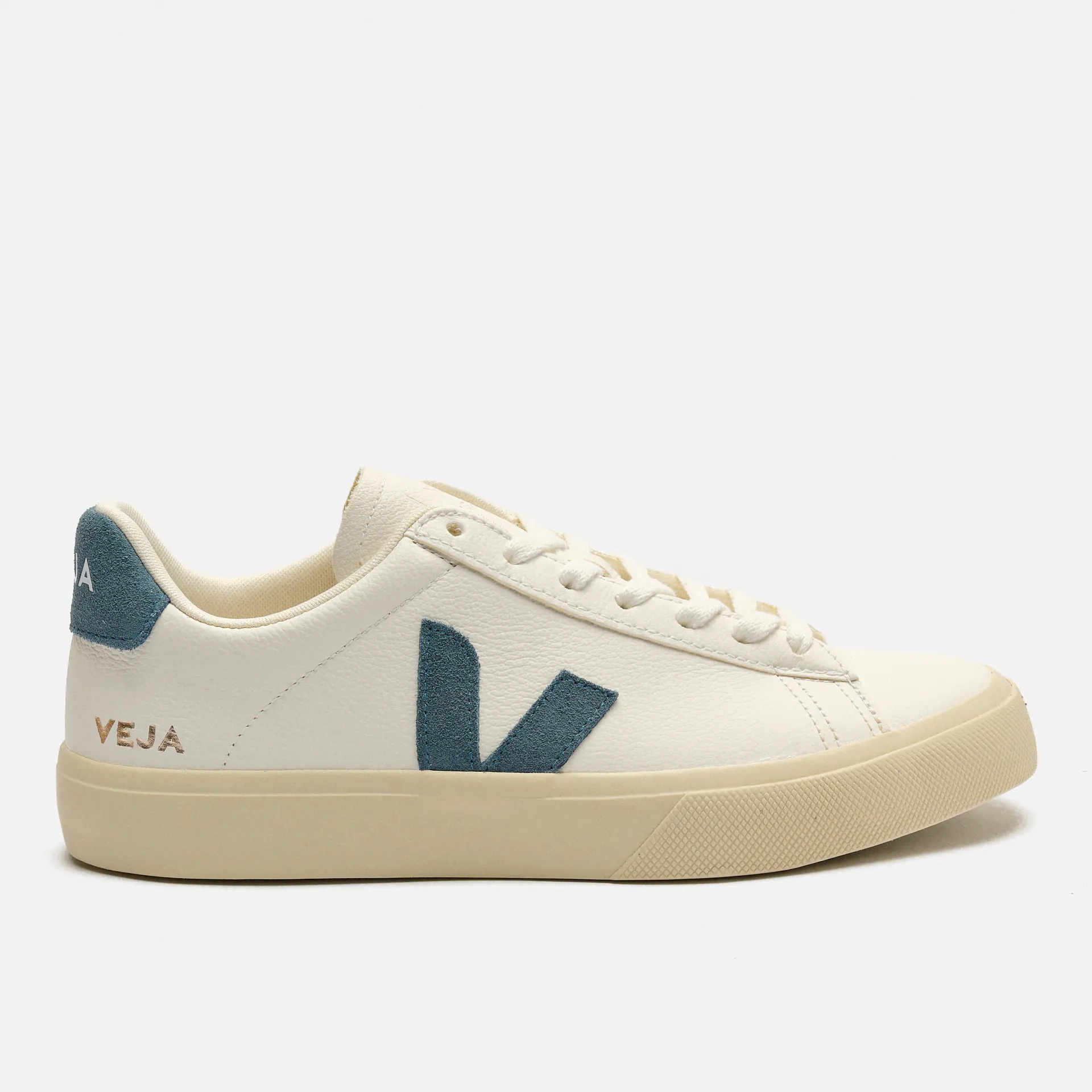 Veja Campo Chromefree Leather Sneaker Extra White/California