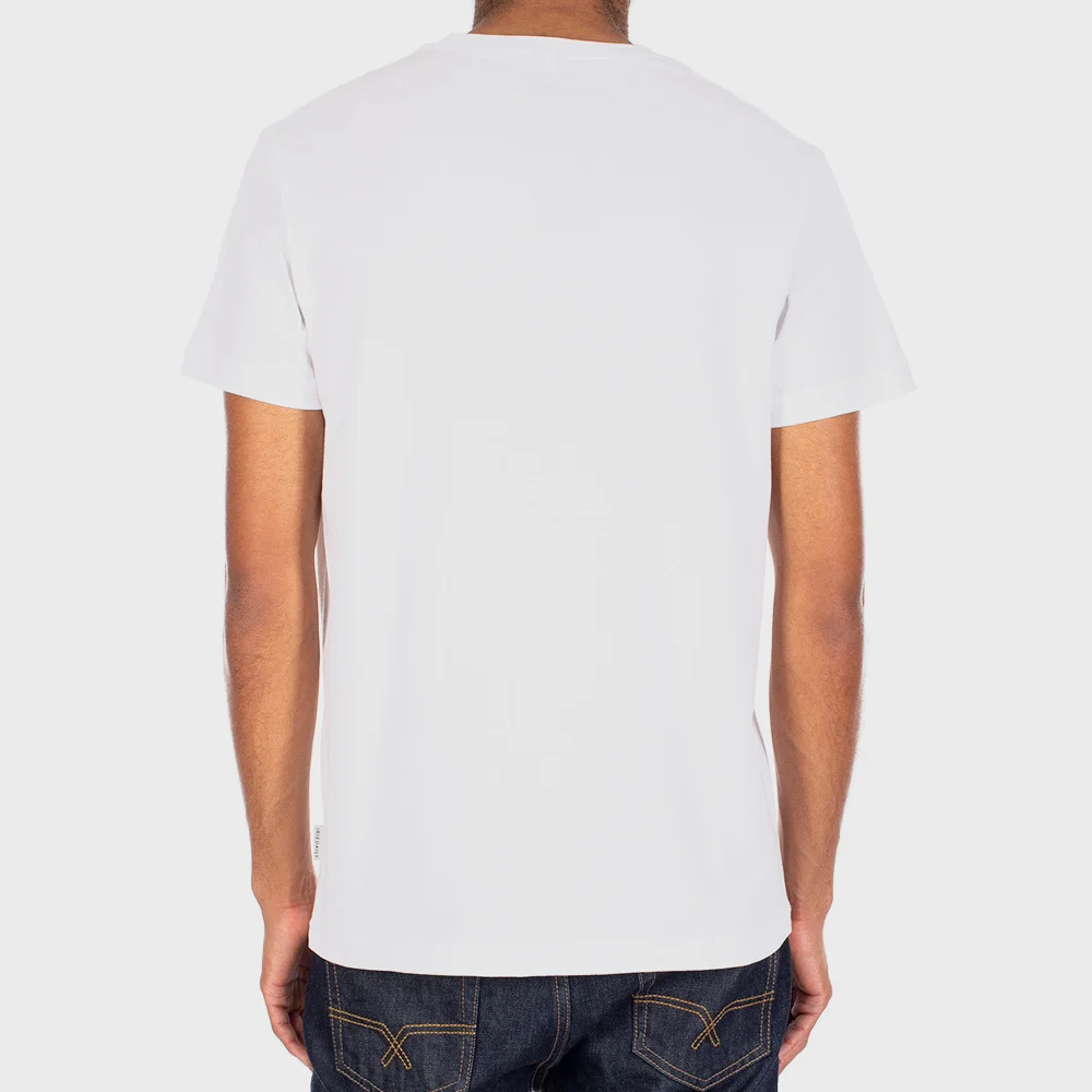 Iriedaily Mini Flag Embroidered T-Shirt White