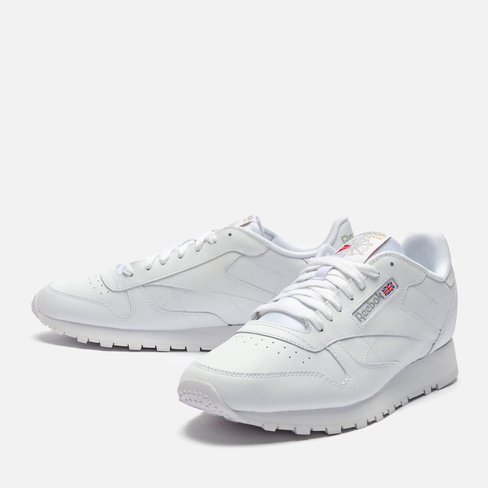 Reebok Classics Leather Sneaker Footwear White/Footwear White/Pure Grey 3