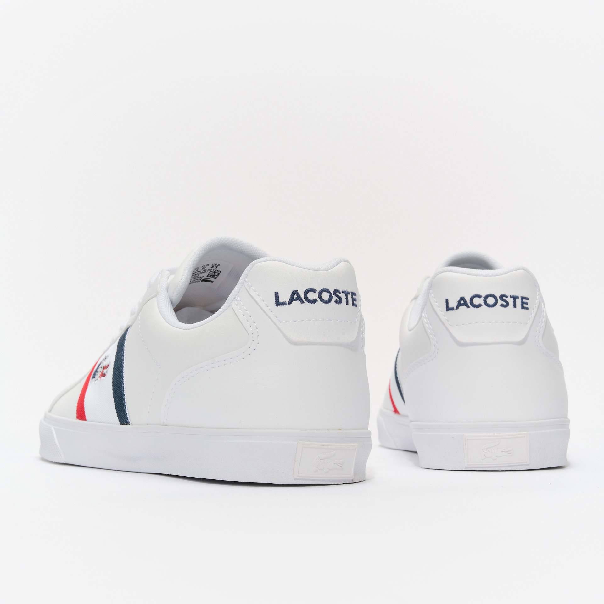 Lacoste Lerond Pro Trikolor Sneaker White/Navy/Red