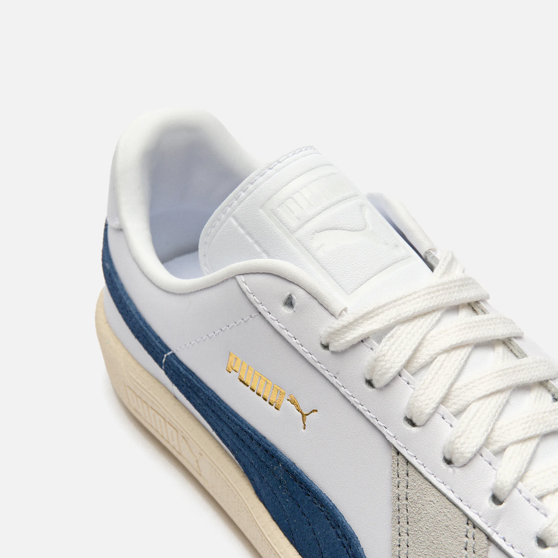 PUMA Army Trainer Sneaker White Club Navy