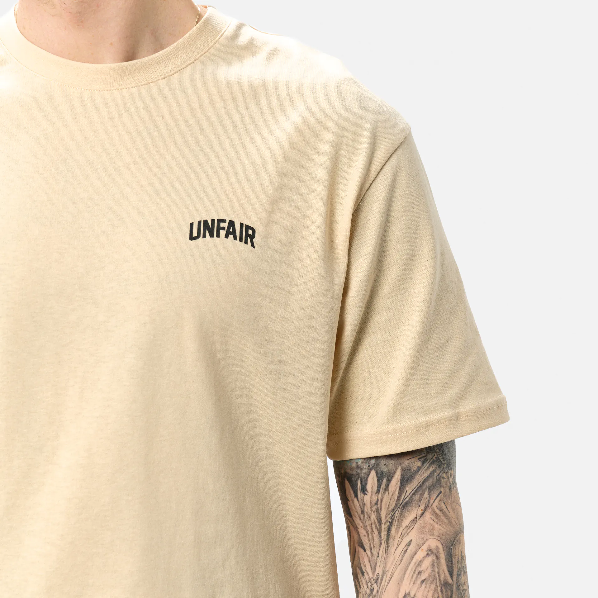 Unfair Athletics Two Sides T-Shirt Beige 