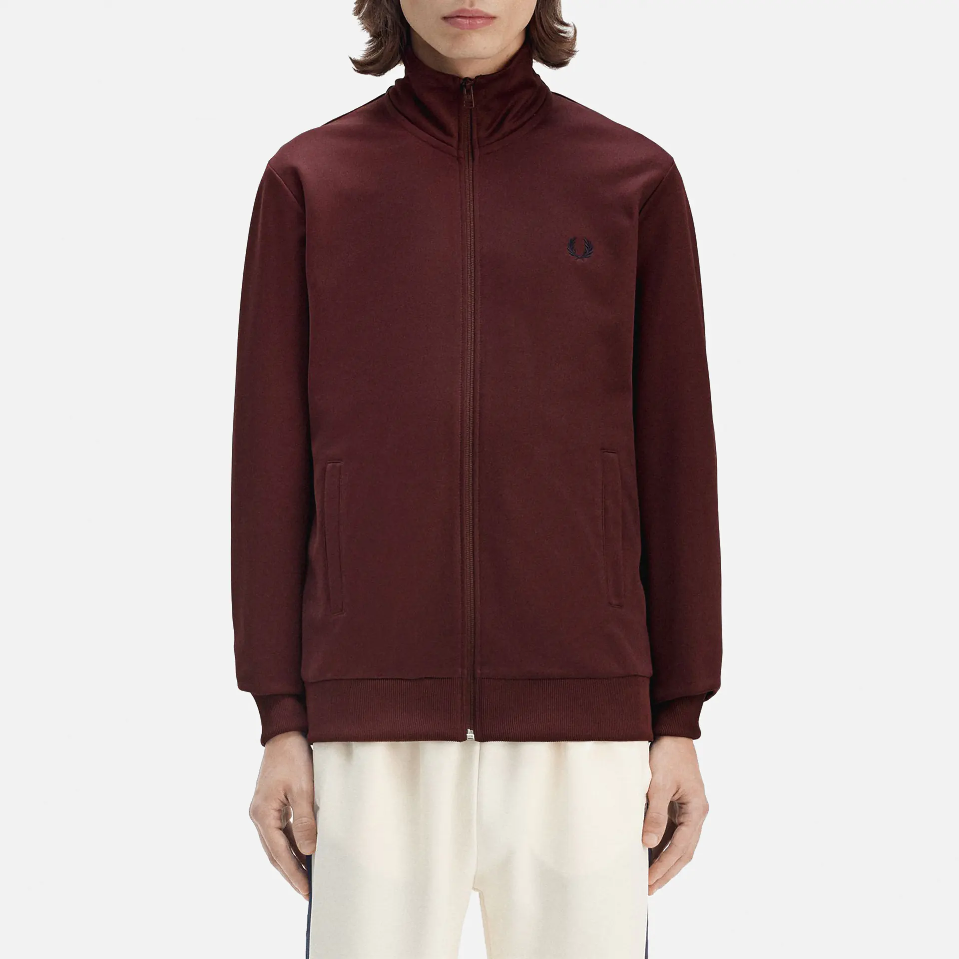 Fred Perry Track Jacket Oxblood