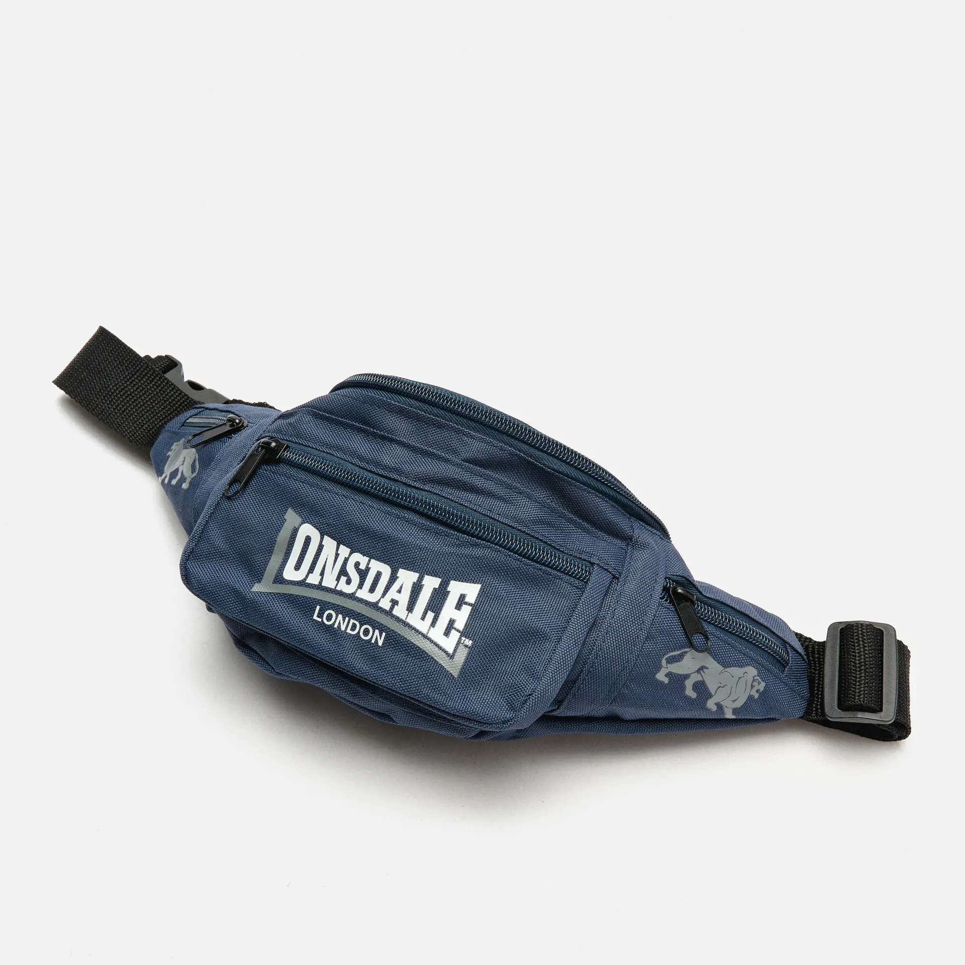 Lonsdale HIP Waistbag Navy/Grey/White