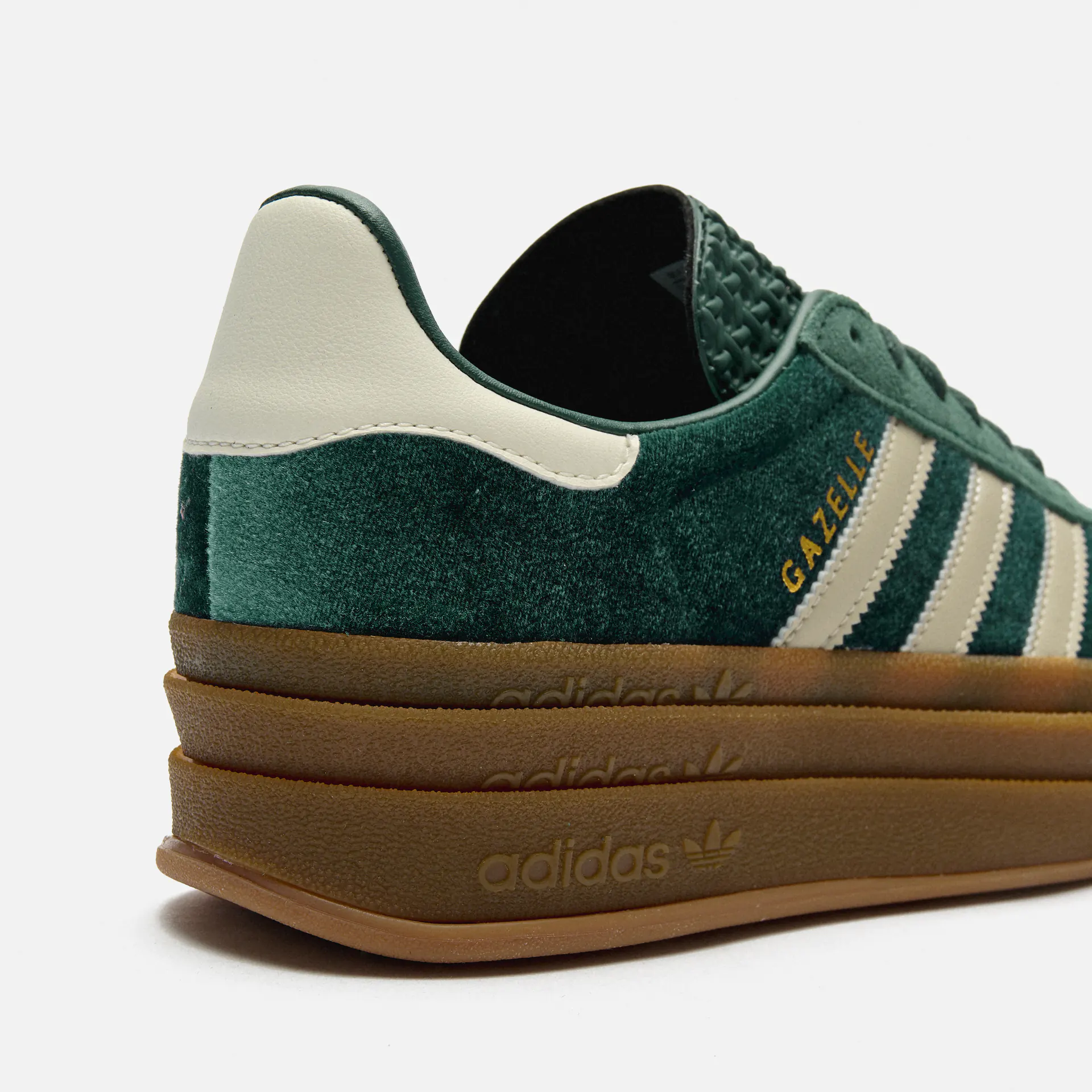 adidas Originals Gazelle Bold Sneaker Mineral Green/Putty Grey