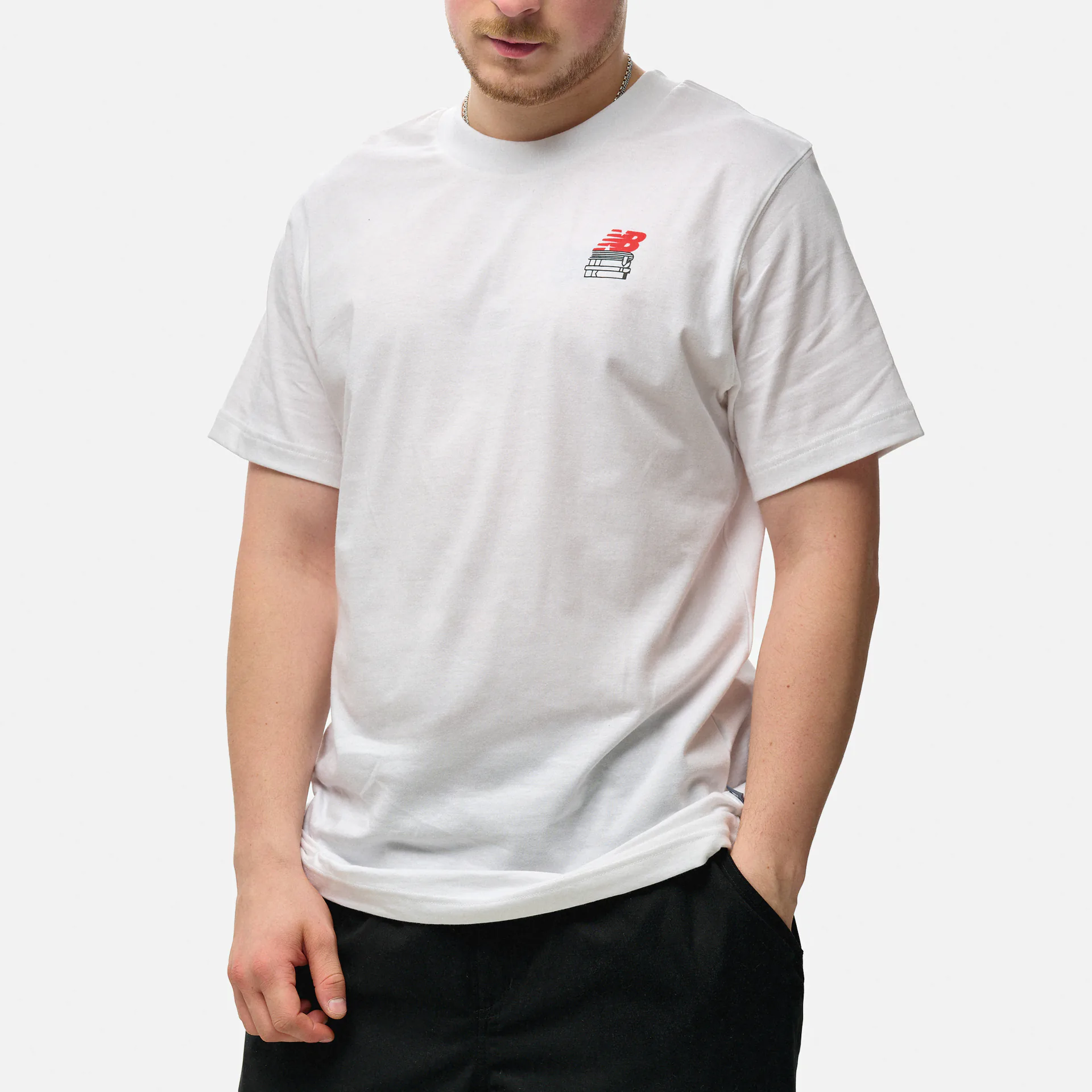 New Balance Bookshelf T-Shirt White