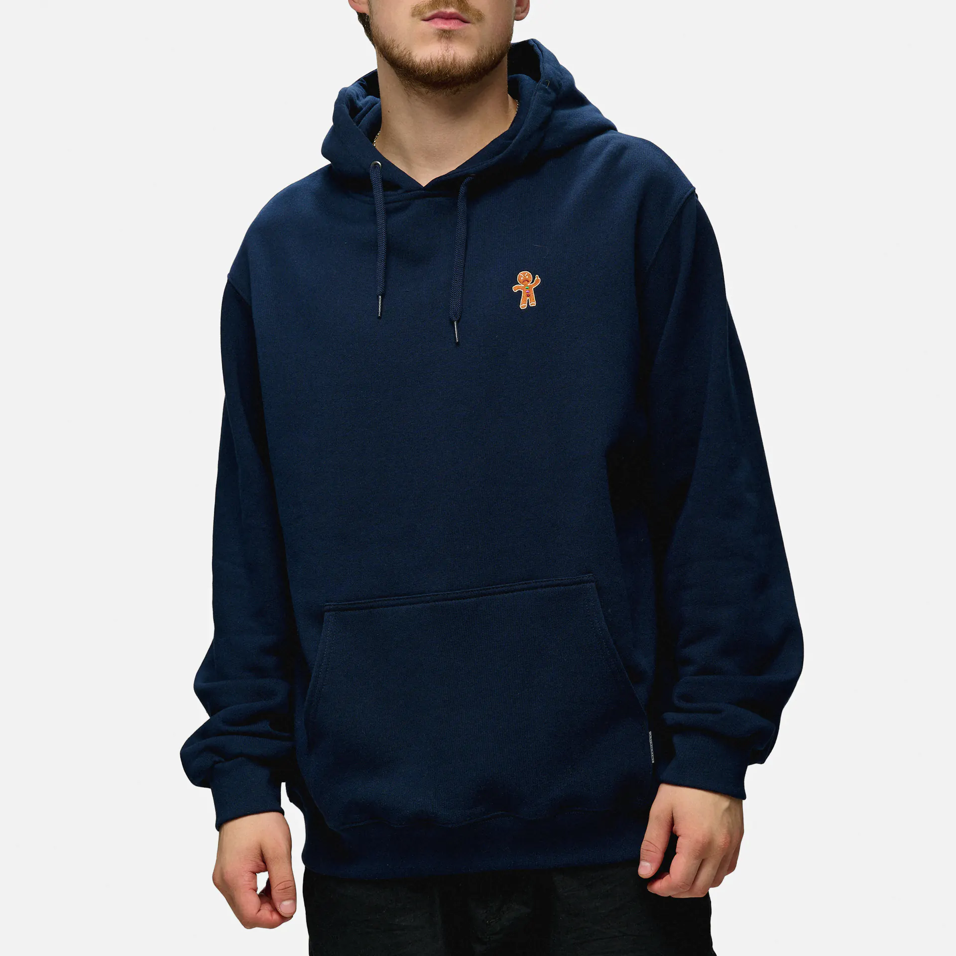 Iriedaily Cookieman Embroidered Hoodie Midnight