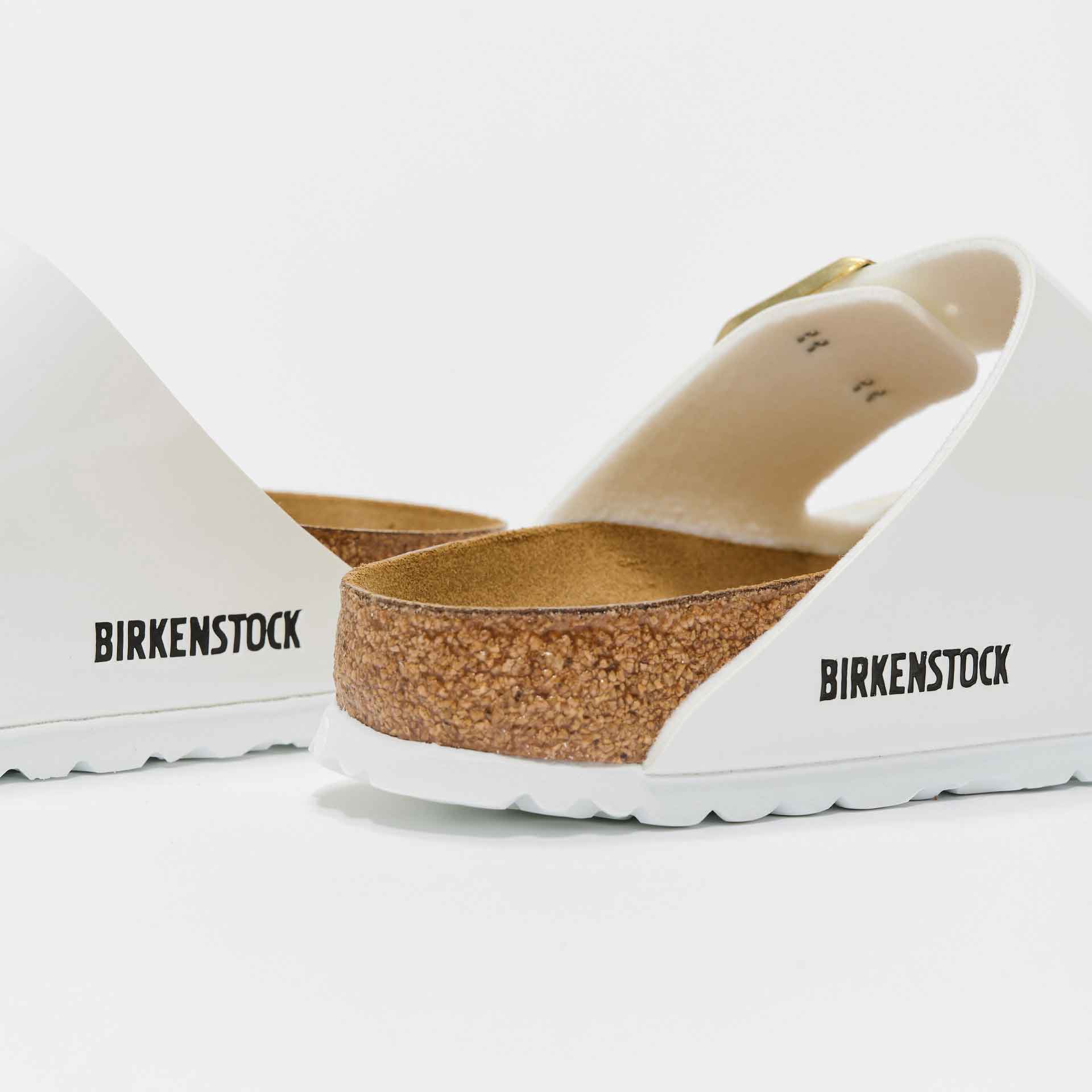 Birkenstock Arizona BF Sandals Patent White