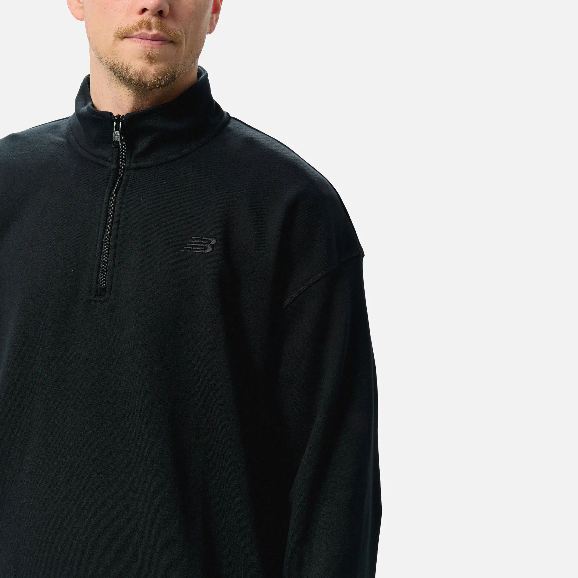 New Balance Athletics Polar Fleece 1/4 Zip Black