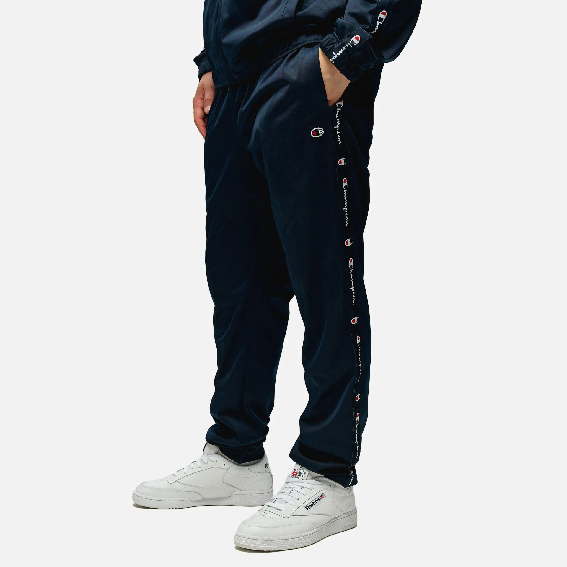 Champion Tape Tracksuit Navy