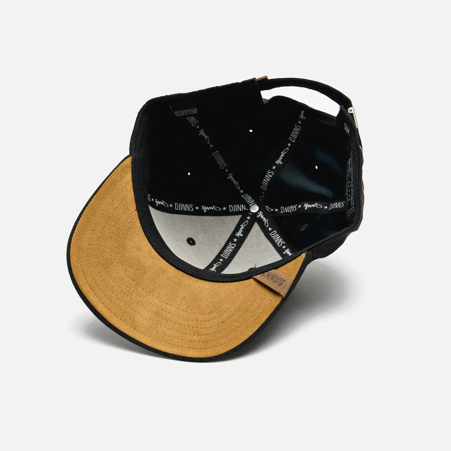 DJINNS 6 Panel TrueFit Cap Lazy Classic Black