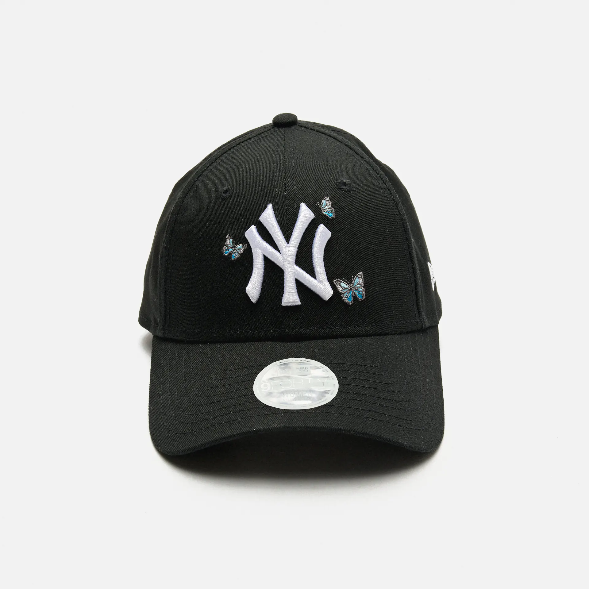 New Era MLB NY Yankees Womens Icon 9Forty Strapback Cap Black/White