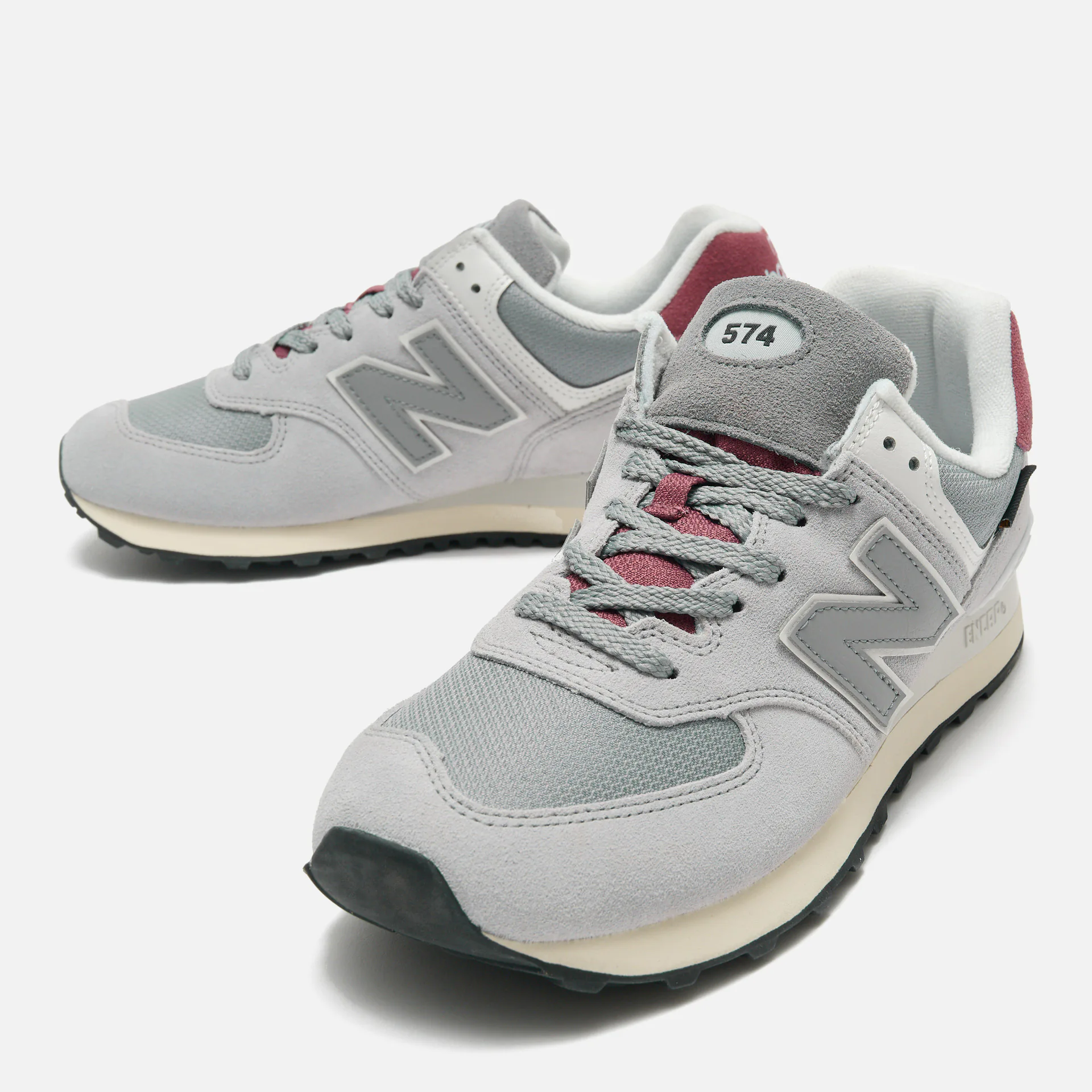 New Balance U574KBR Sneaker Grey/Grey