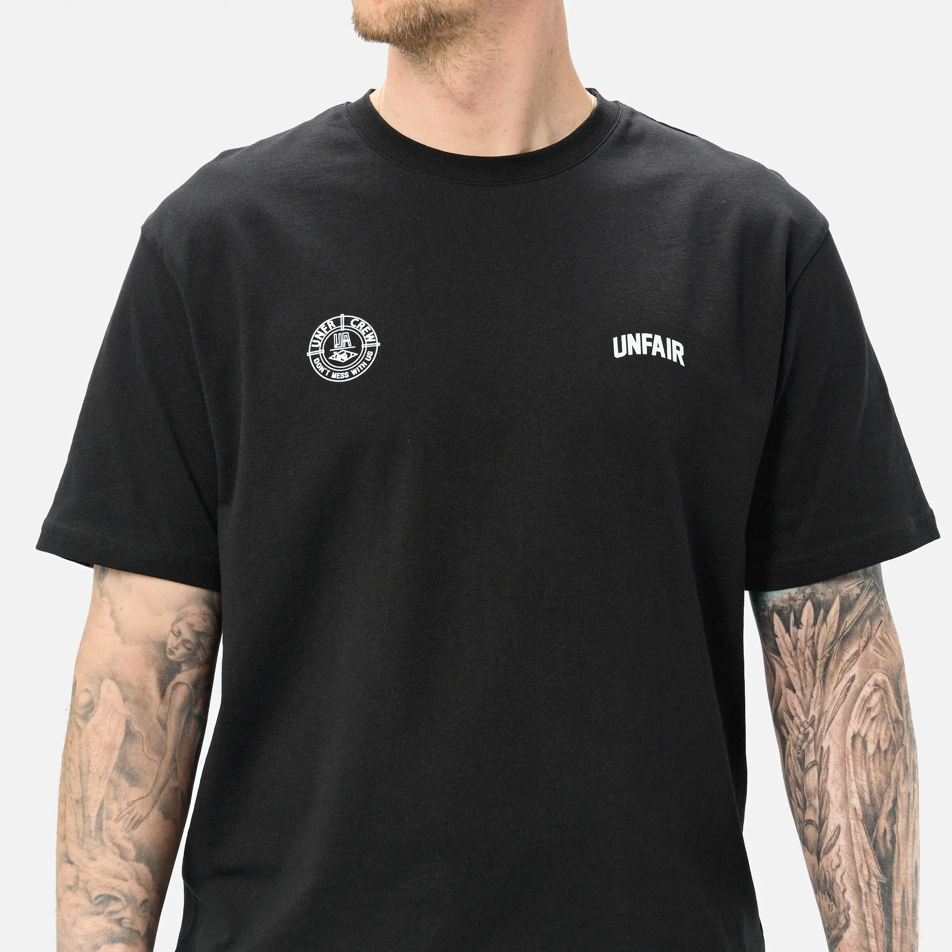 Unfair Athletics Two Sides T-Shirt Black