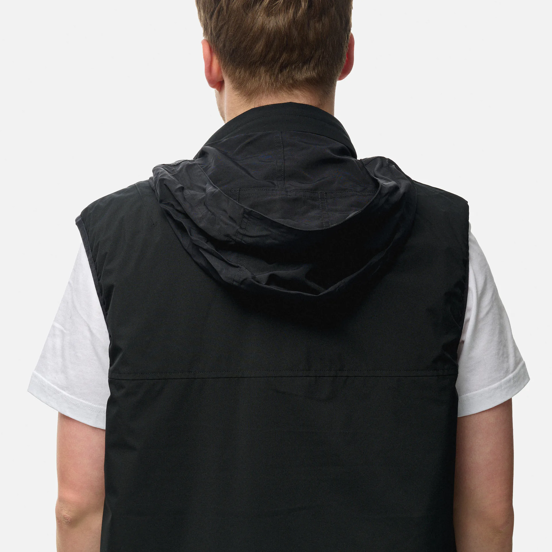 Fred Perry Zip Through Gilet Black