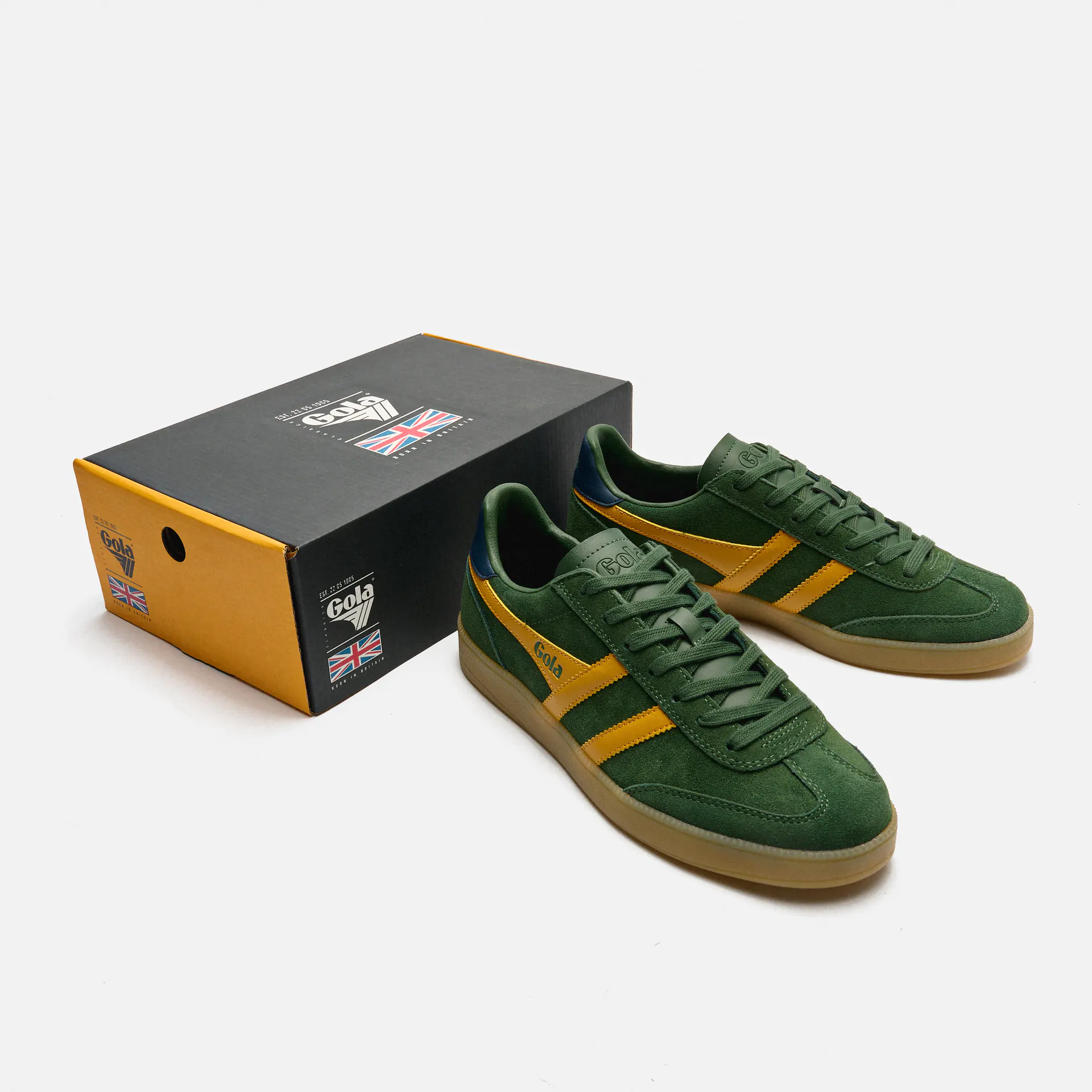 Gola Viper Sneaker Evergreen/Sun/Navy/Gum