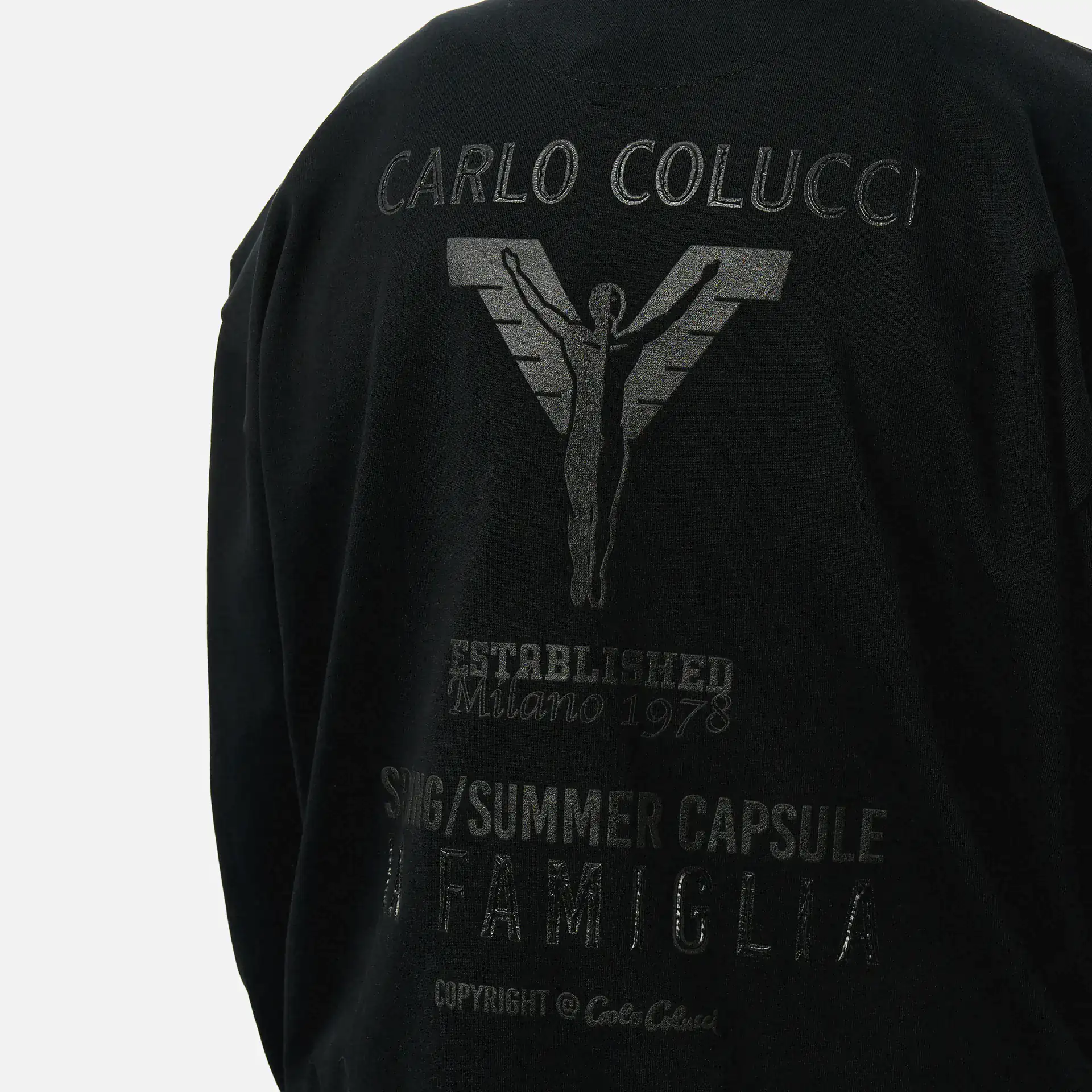 Carlo Colucci La Famiglia Sweatshirt Black