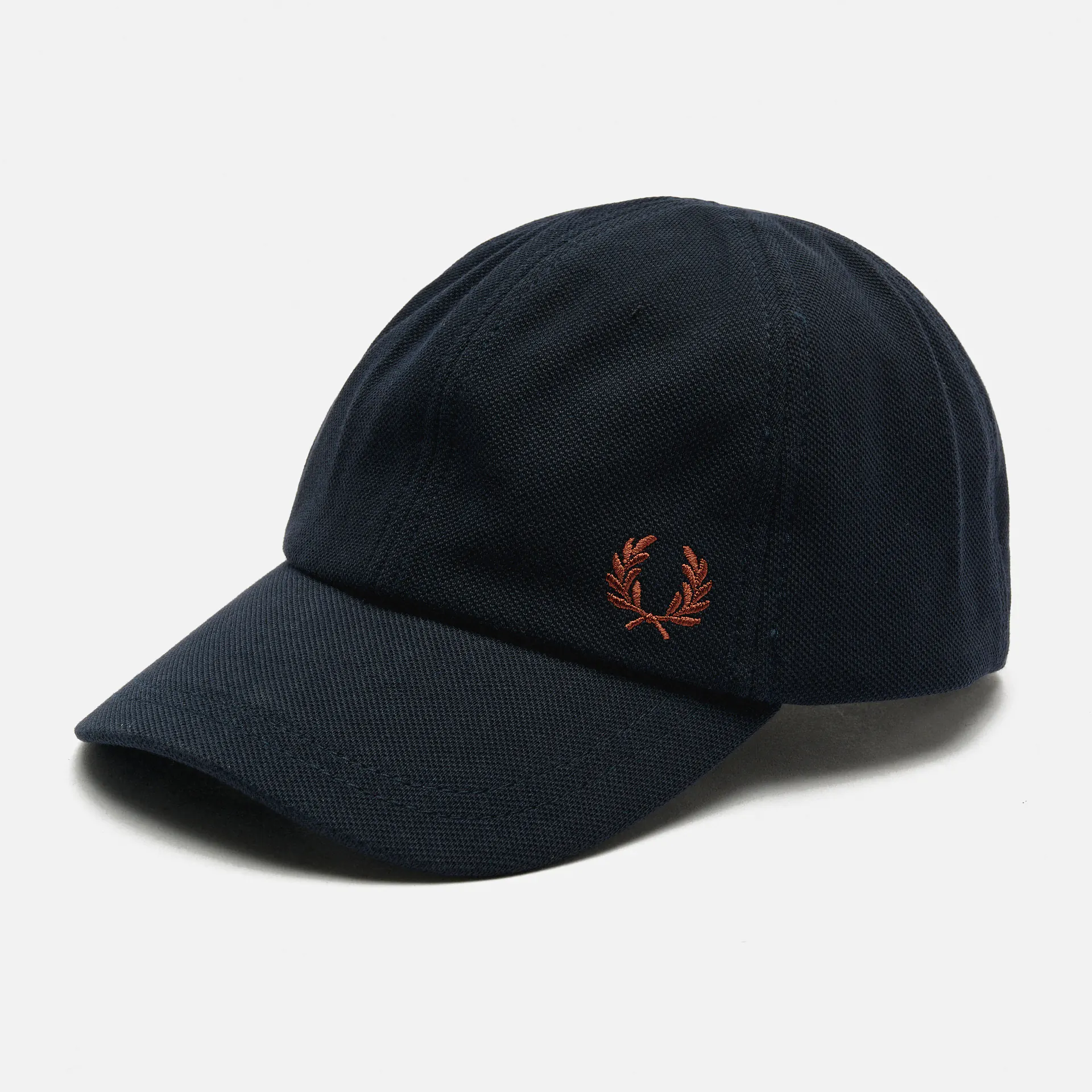 Fred Perry Pique Classic Cap Navy/Cinnamon