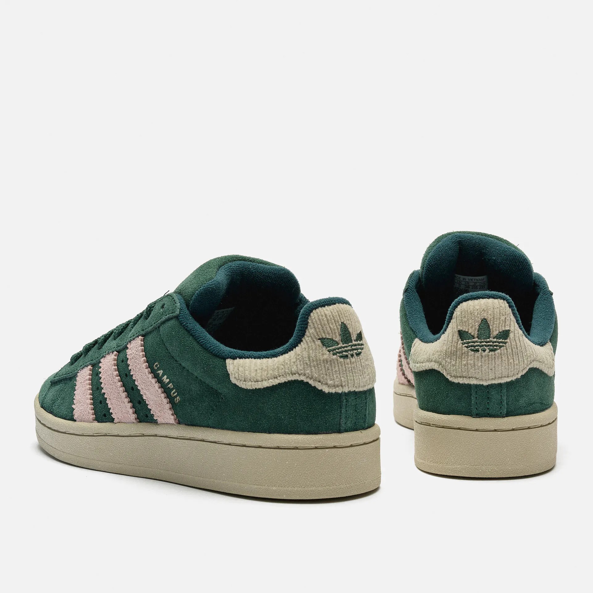 adidas Originals Sneaker Campus 00s W Mineral Green Sandy Pink Putty Grey