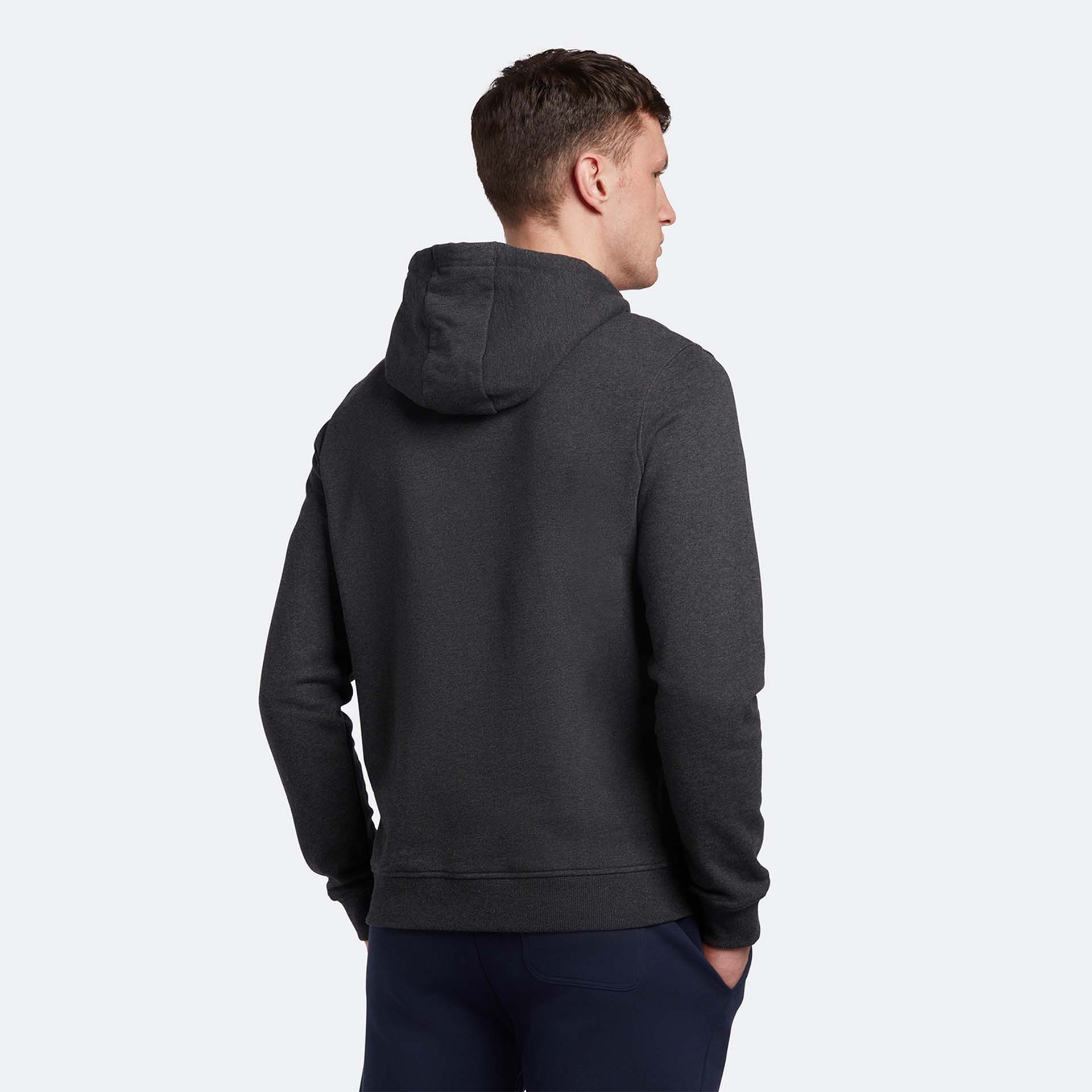 Lyle & Scott Pullover Hoodie Charcoal Marl