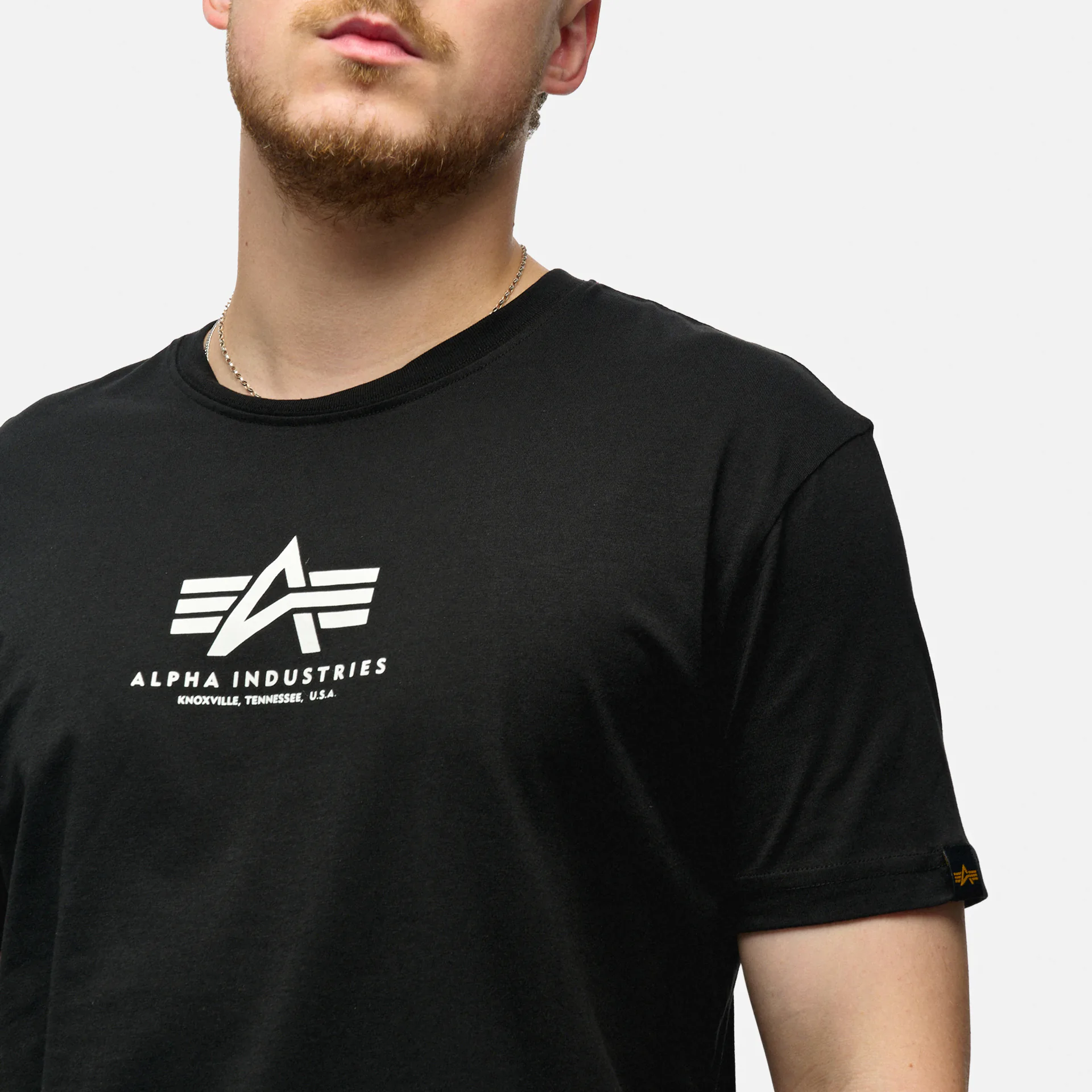 Alpha Industries Basic ML T-Shirt Black