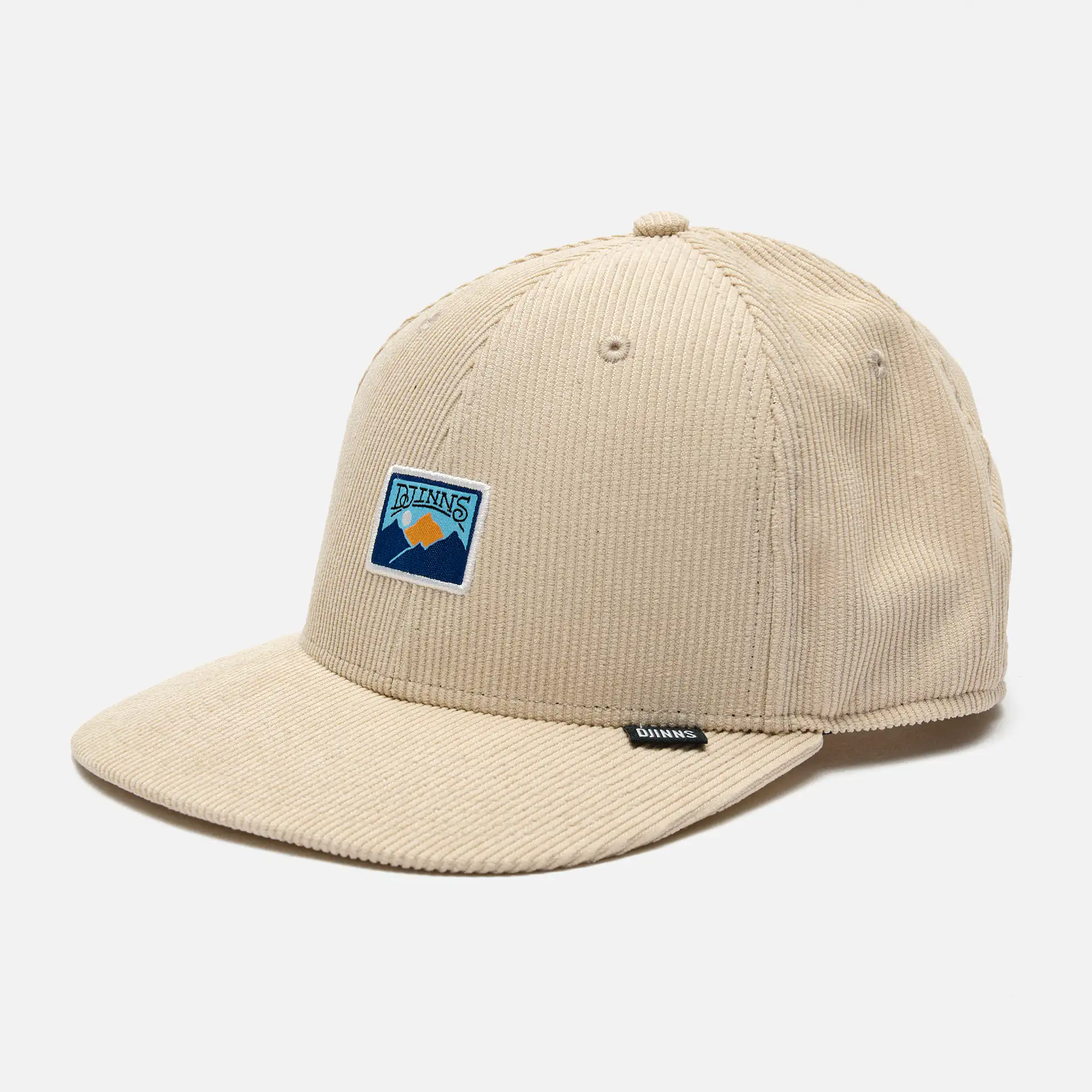 DJINNS 6 Panel TrueFit Cap Cord Mountains Beige