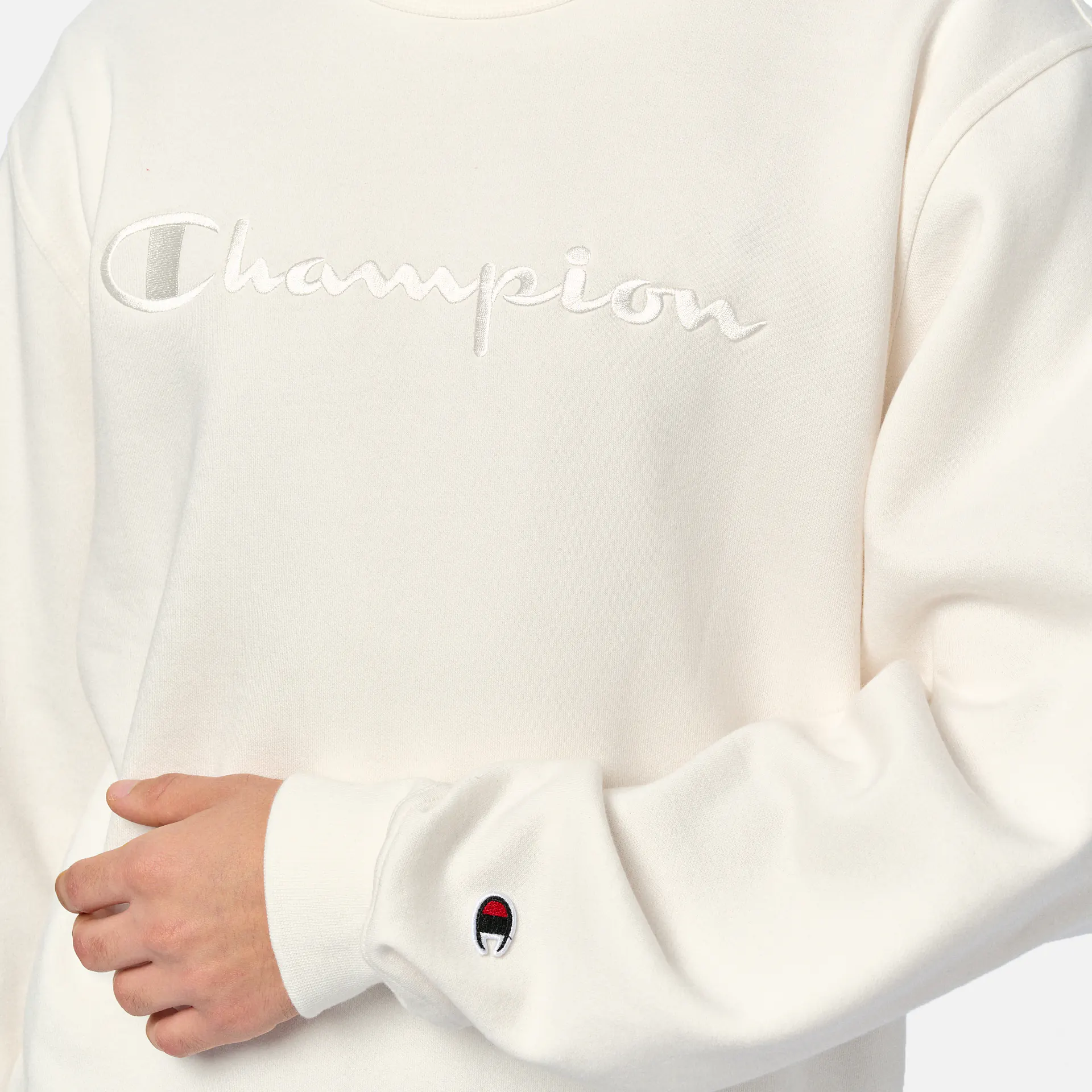 Champion Crewneck Sweatshirt Offwhite