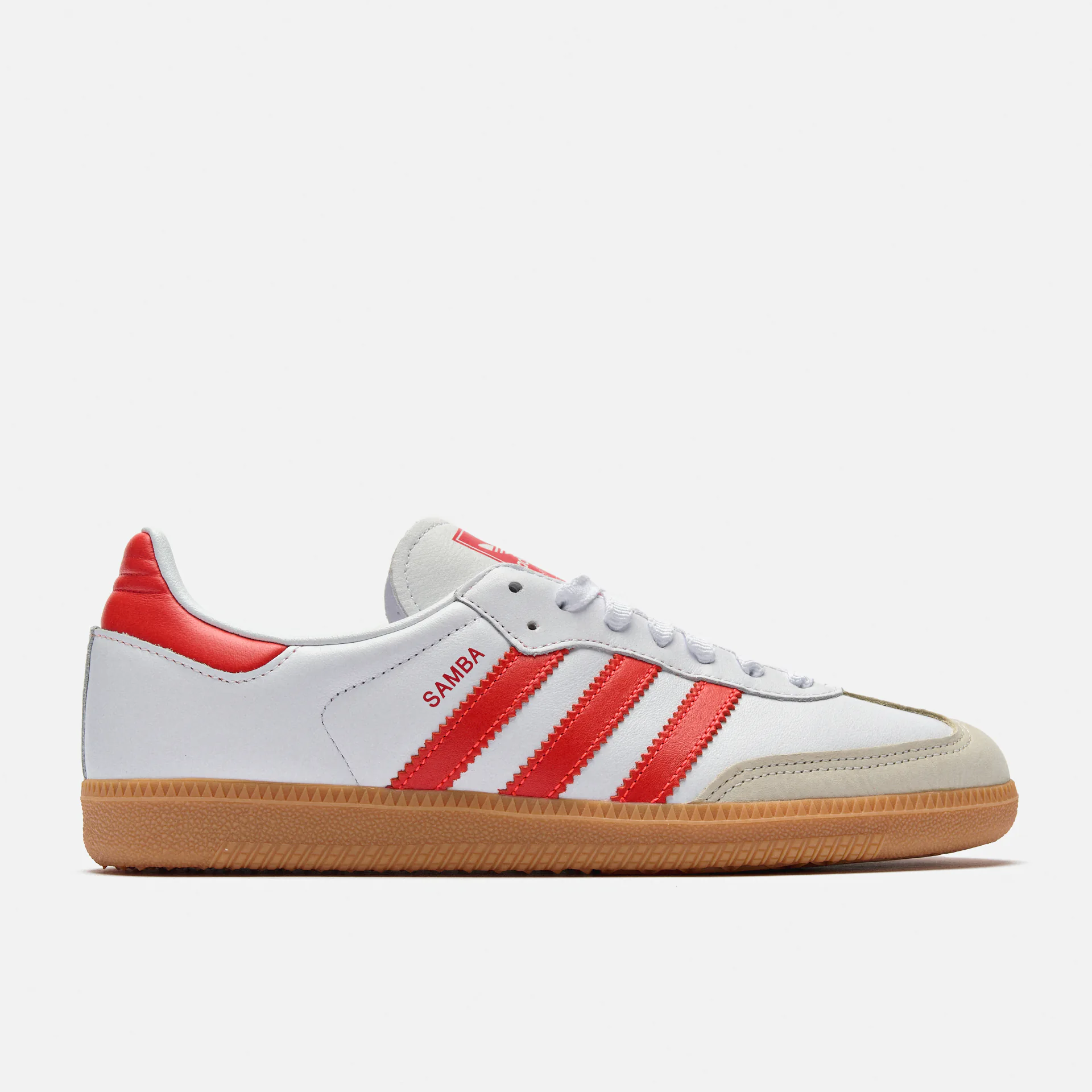 adidas Originals Samba Sneaker OG Cloud White/Solar Red/Off White