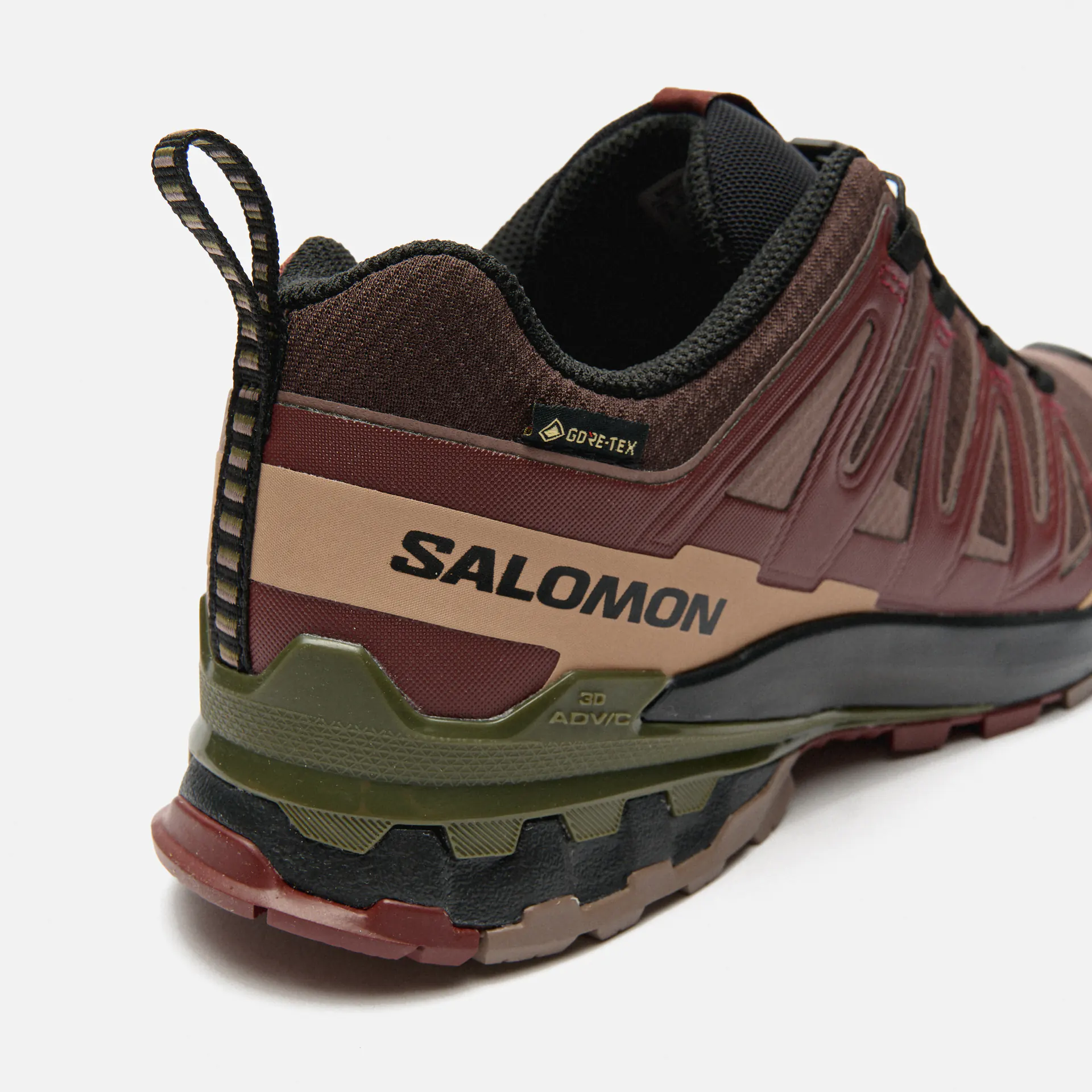 Salomon XA PRO 3D V9 GTX Sneaker Black Coffee/Rum Raisin/Olive Night