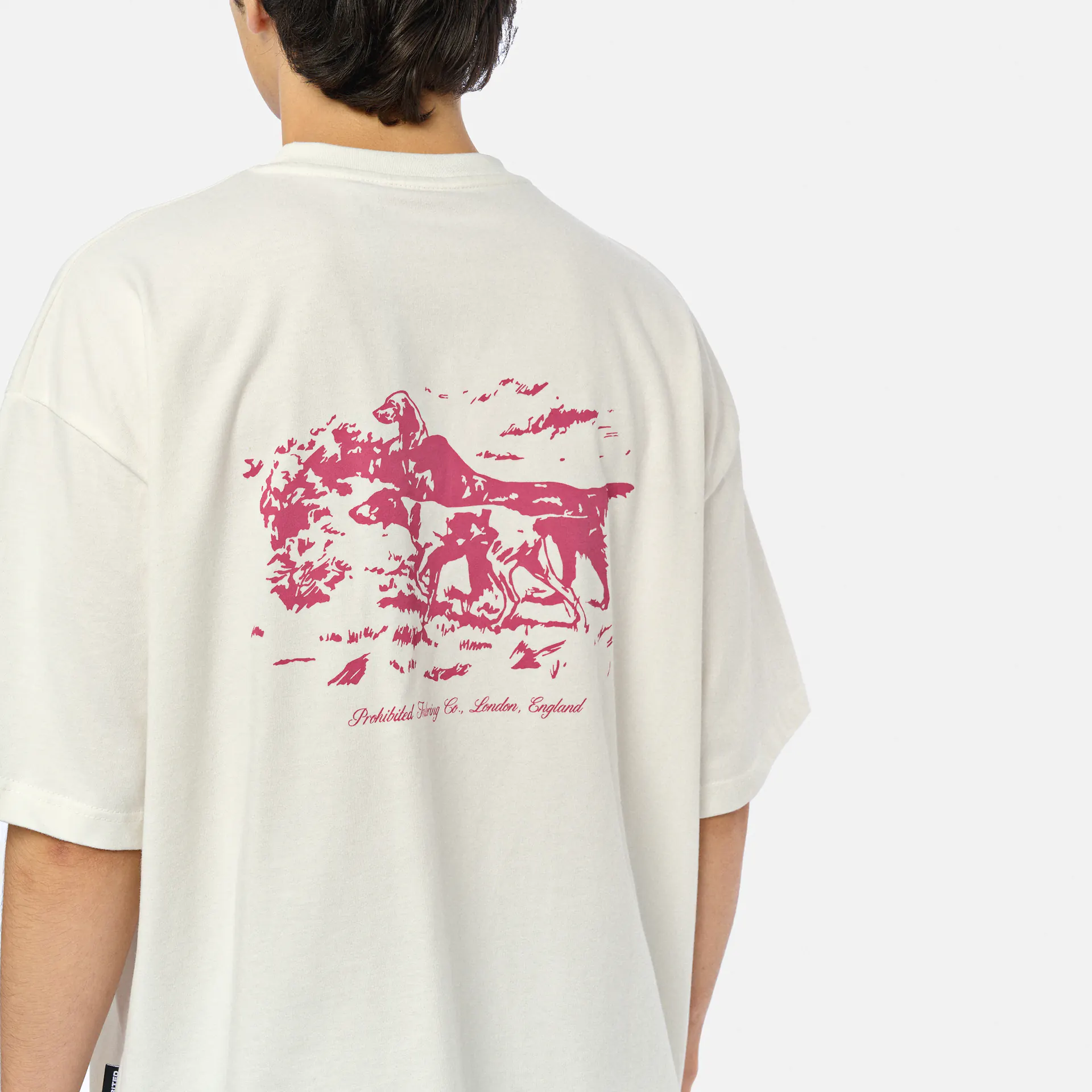 Prohibited Drift Hunt T-Shirt Off-White