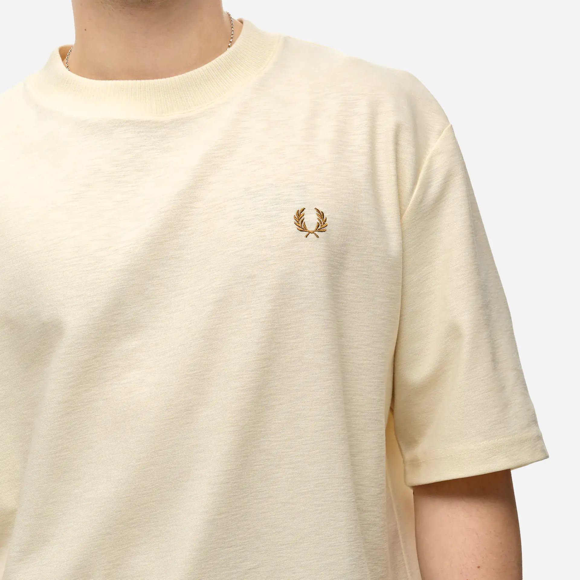 Fred Perry Slub T-Shirt Ecru