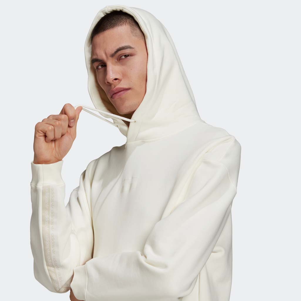 Adidas R.Y.V. Loose Fit Hoodie Off White